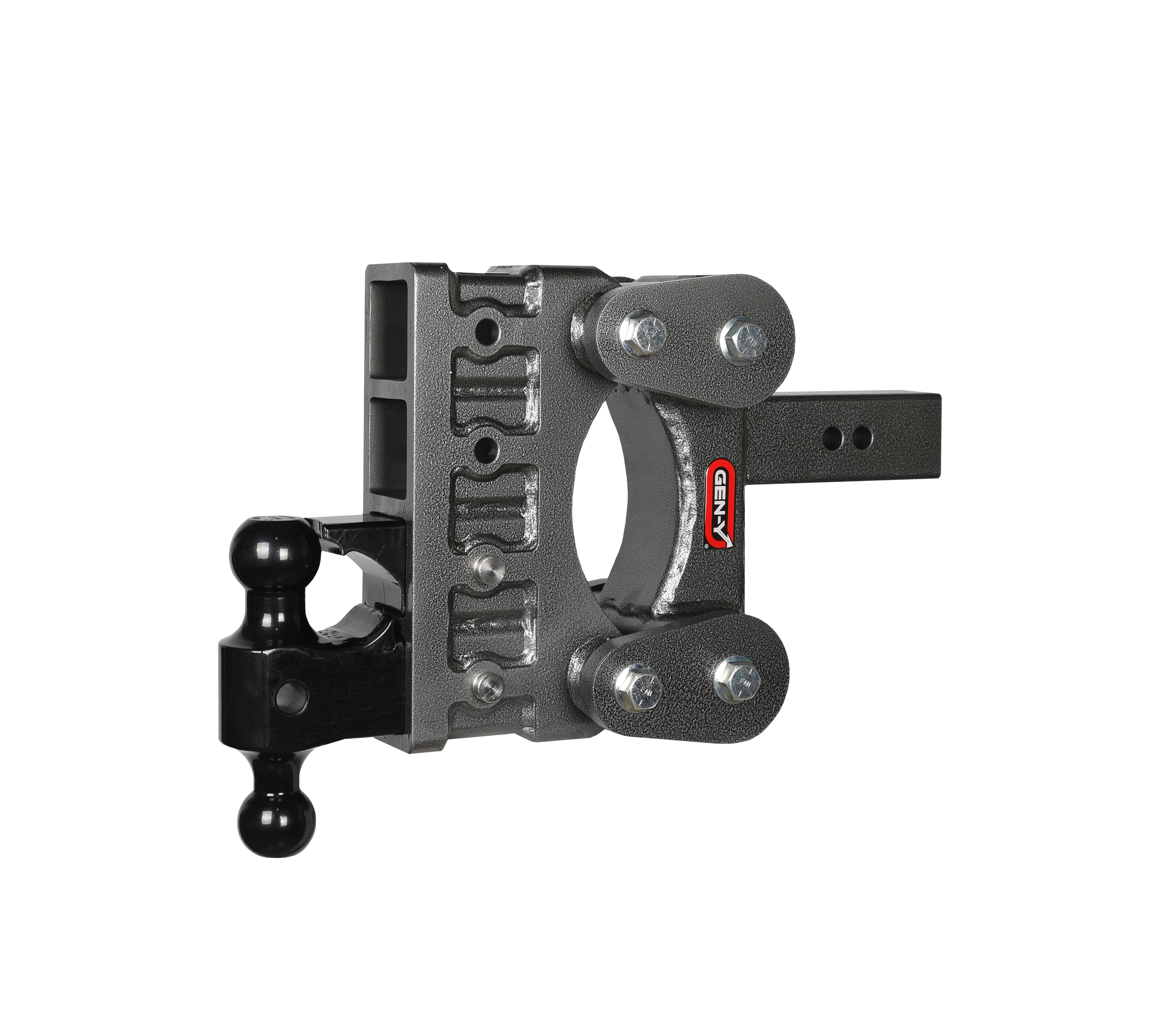 Boss Torsion-Flex 2.5" Shank 6" Drop 2.4K TW 21K Hitch & GH-061 & GH-062 GH-1324