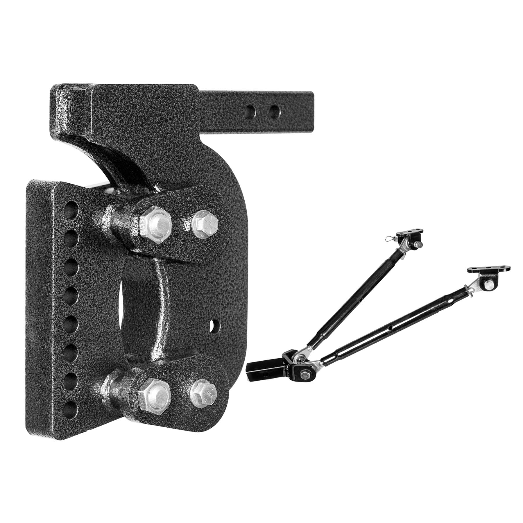 Boss Torsion-Flex 2.5" Weight Distrib Shank 15" Drop 2.4K TW 21K Hitch & GH-0101 GH-1502