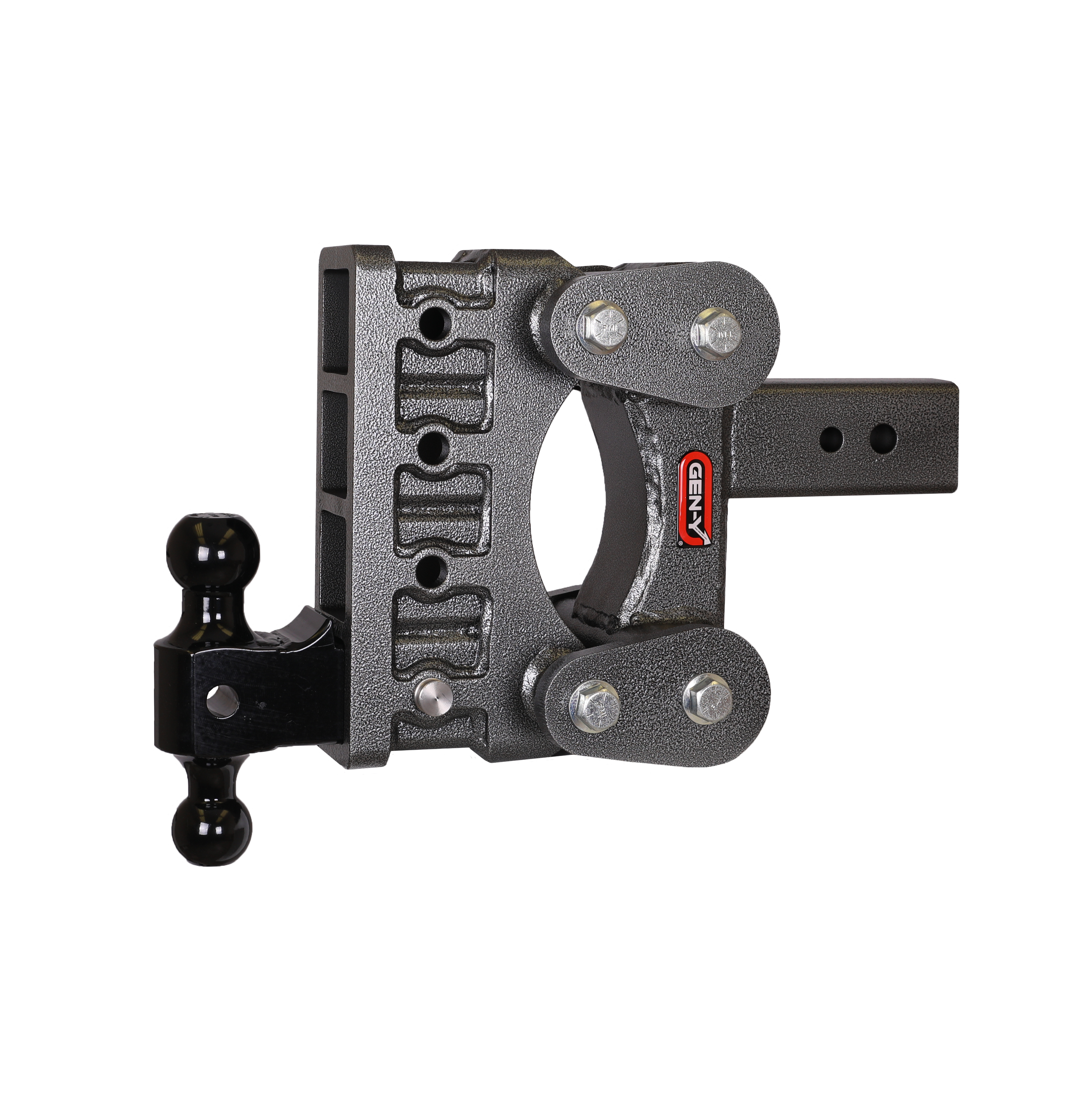 Boss Torsion-Flex 3" Shank 6" Drop 3.5K TW 32K Hitch & GH-0161 Dual-Ball GH-2214