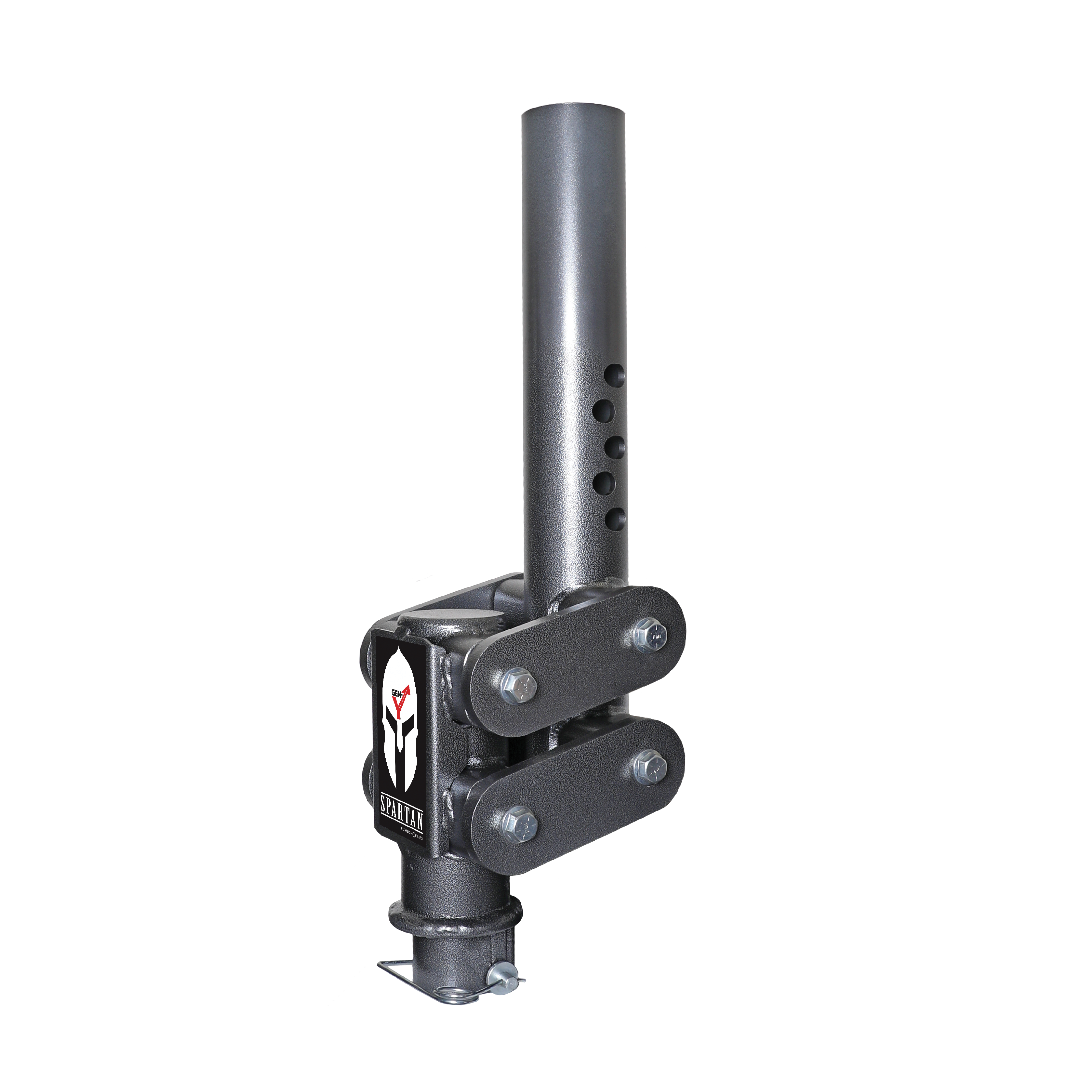 MANUAL LATCH: 4 Round Gooseneck Coupler (For Recessed Ball Mount) GH-7001