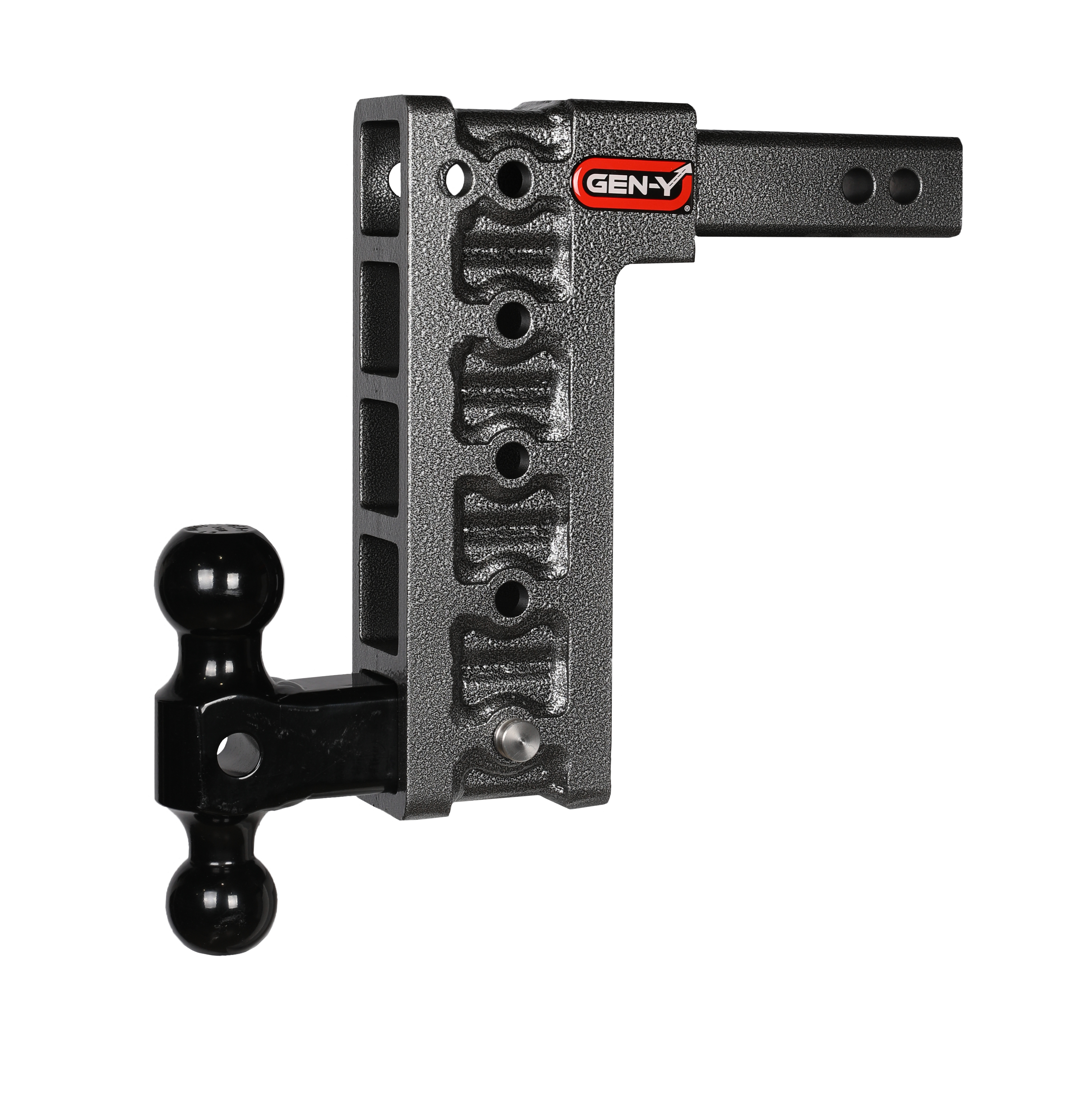 Mega-Duty 2" Shank 10" Drop 1.5K TW 10K Hitch & GH-031 Dual-Ball GH-315