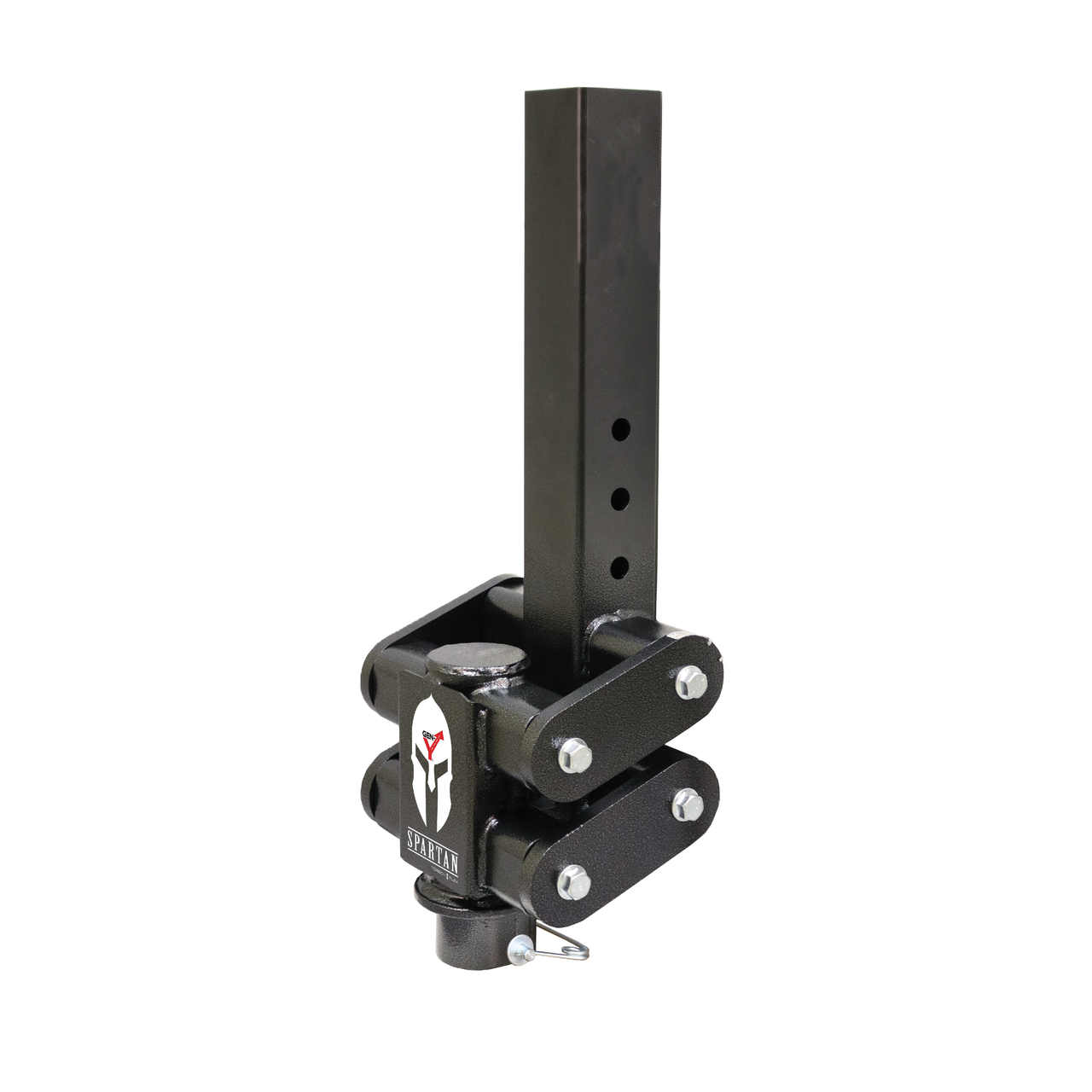 Spartan Torsion Flex Manual Latch 5" Offset 4" Square Tube Gooseneck GH-7095