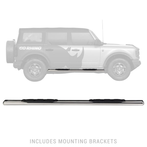 5" 1000 Series - Complete kit: Sidestep + Brackets 105412973PS