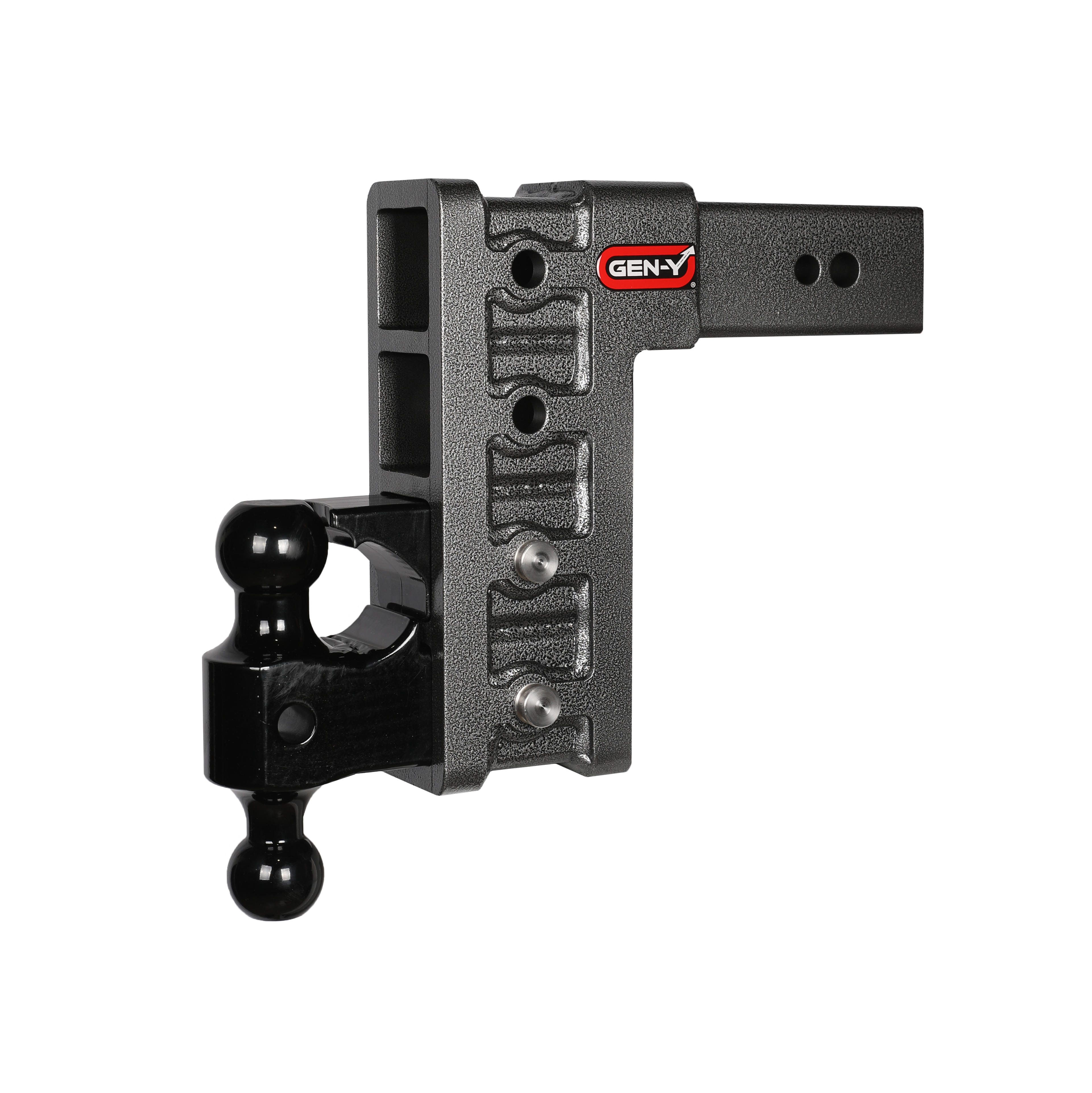 Mega-Duty 3" Shank 9" Drop 3.5K TW 32K Hitch & GH-0161 Dual-Ball & GH-0162 GH-1724