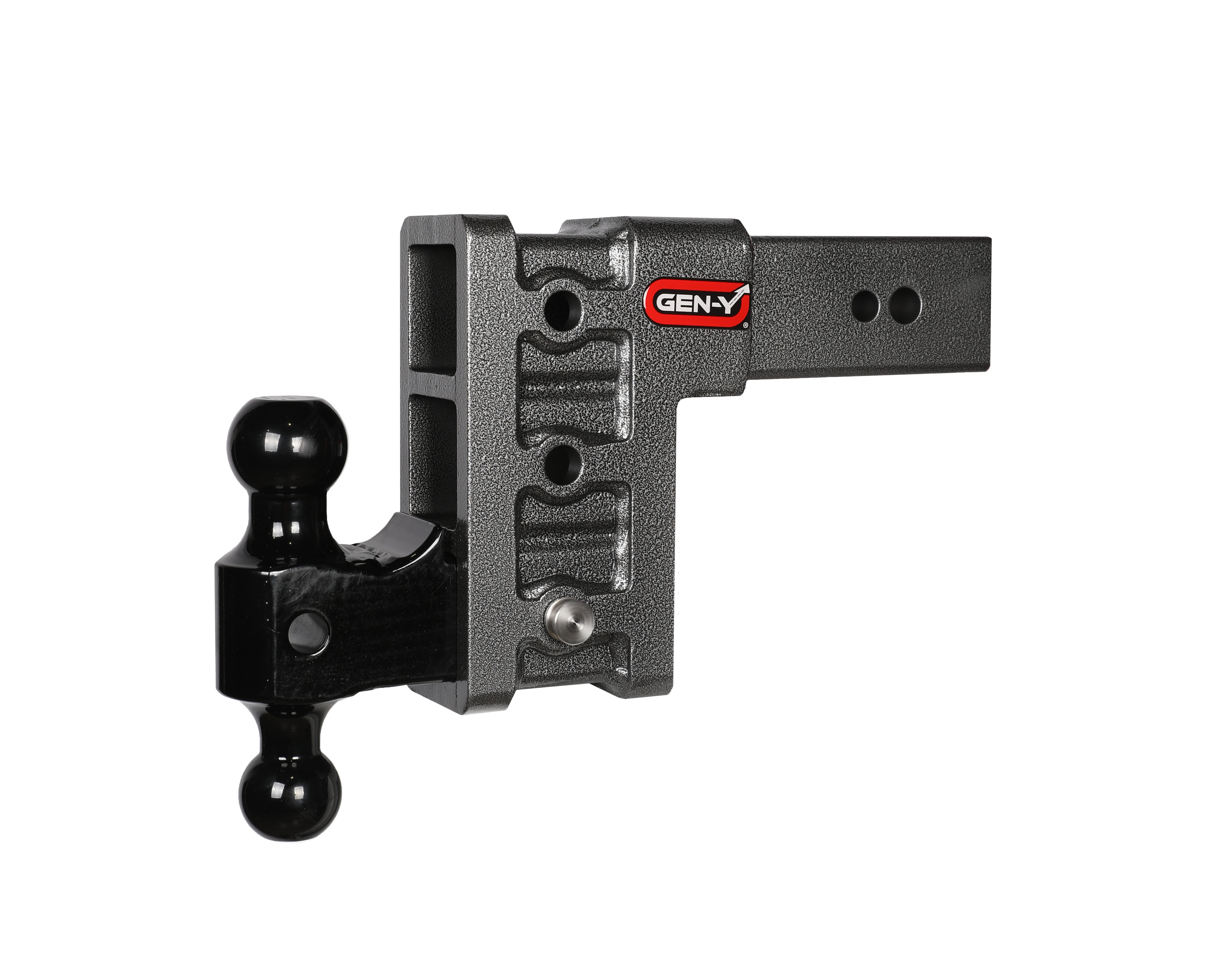 Mega-Duty 3" Shank 6" Drop 3.5K TW 32K Hitch & GH-0161 Dual-Ball GH-1713