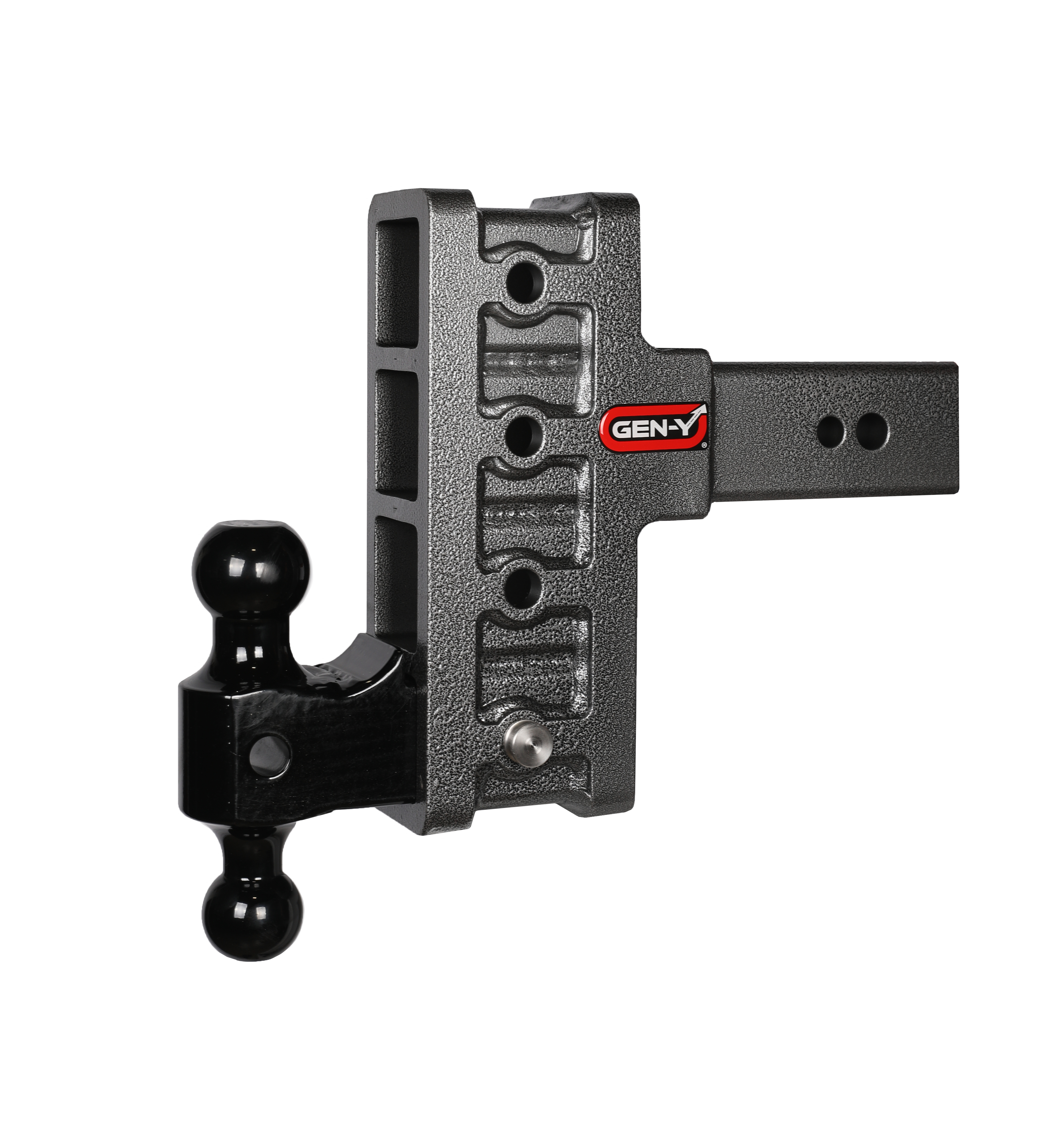 Mega-Duty 3" Shank 6" Offset Drop 3.5K TW 32K Hitch & GH-0161 Dual-Ball GH-2014