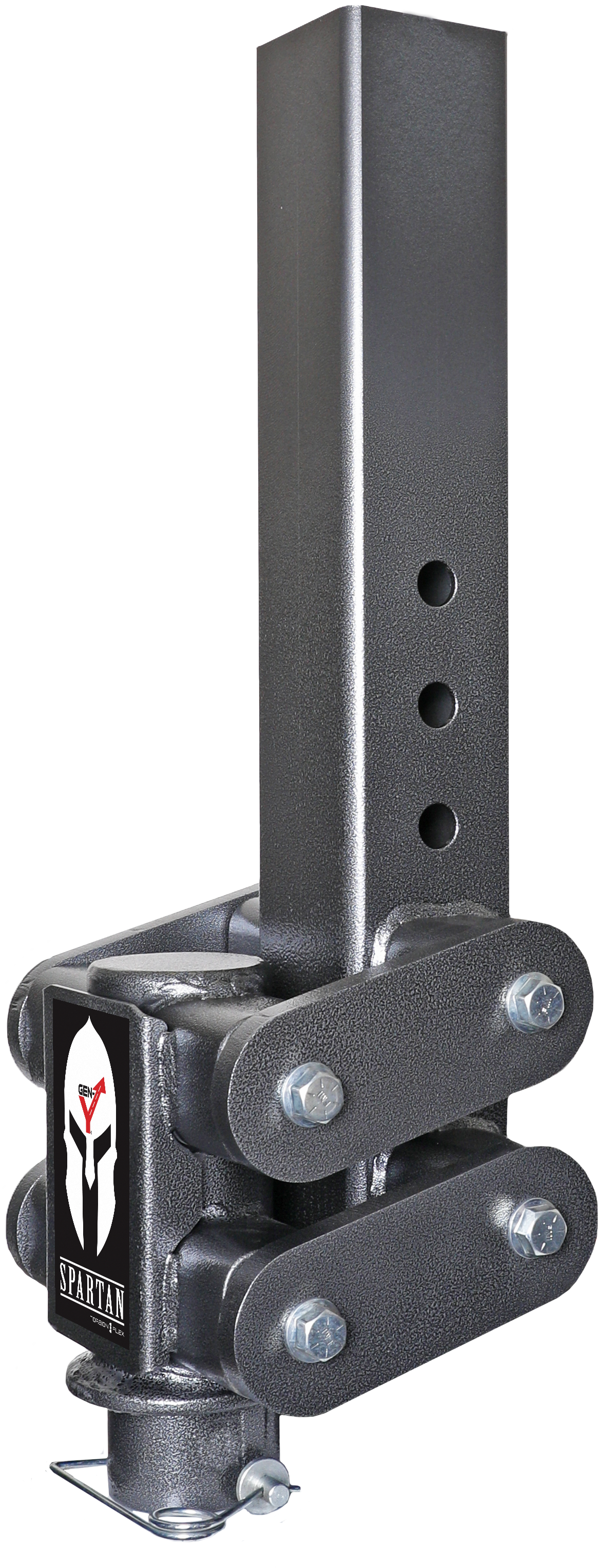 Spartan Torsion Flex Manual Latch 5" Offset 4.5" Square Tube Gooseneck GH-7075