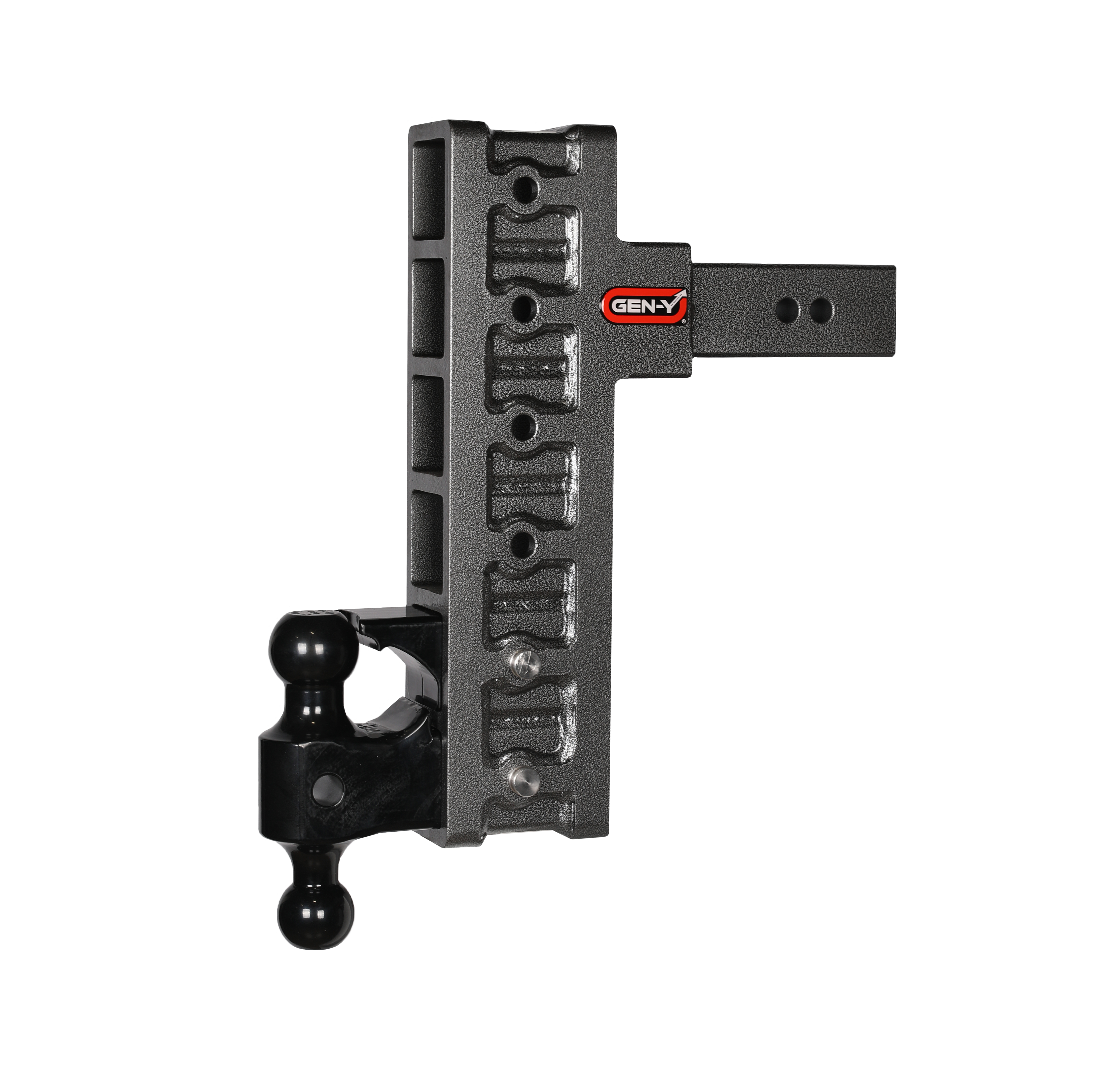 Mega-Duty 2.5" Shank 12" Offset Drop 3.5K TW 32K Hitch & GH-0161 & GH-0162 GH-1926