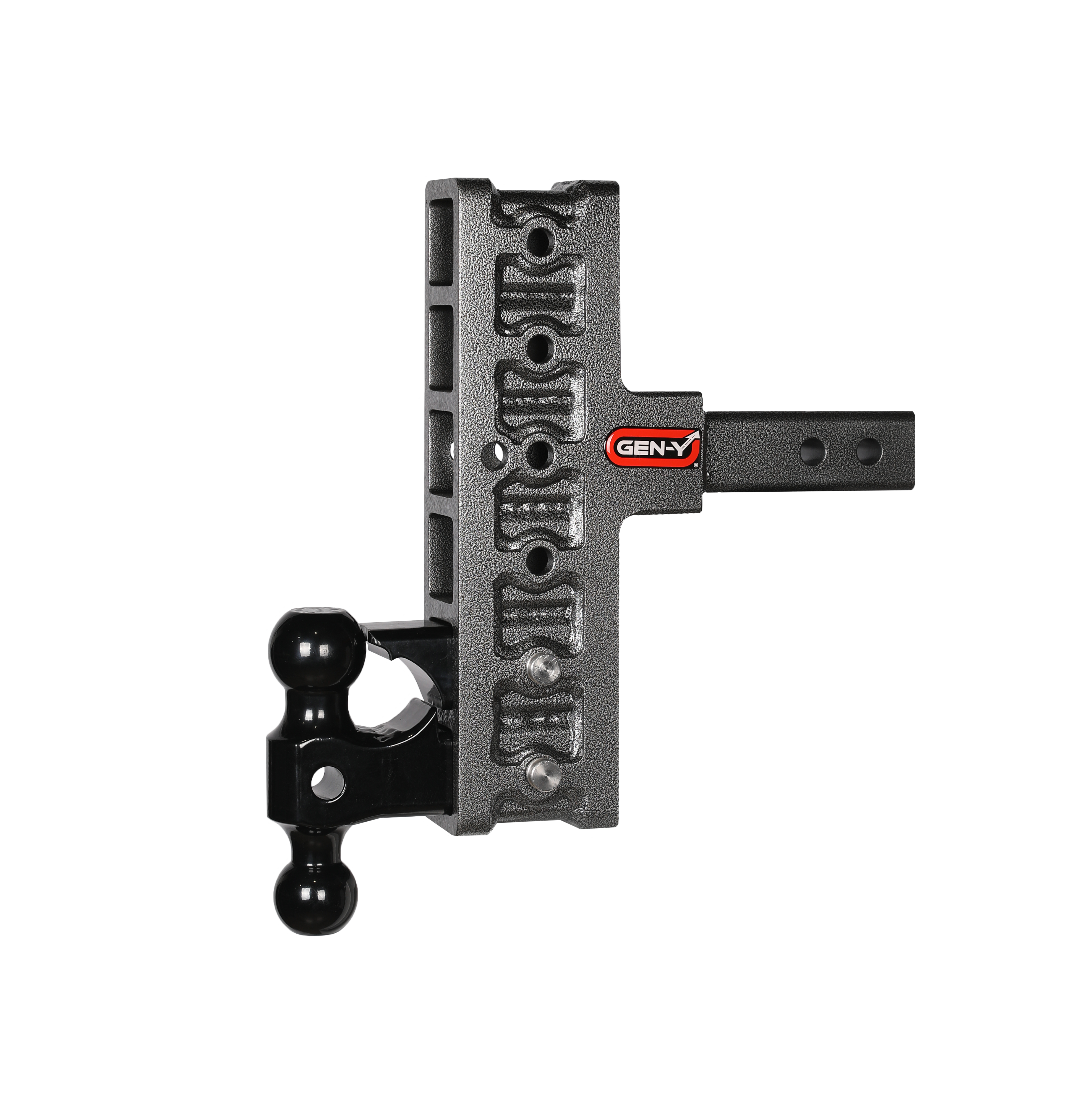 Mega-Duty 2" Shank 7.5" Offset Drop 2K TW 16K Hitch & GH-051 Dual-Ball & GH-032 GH-226