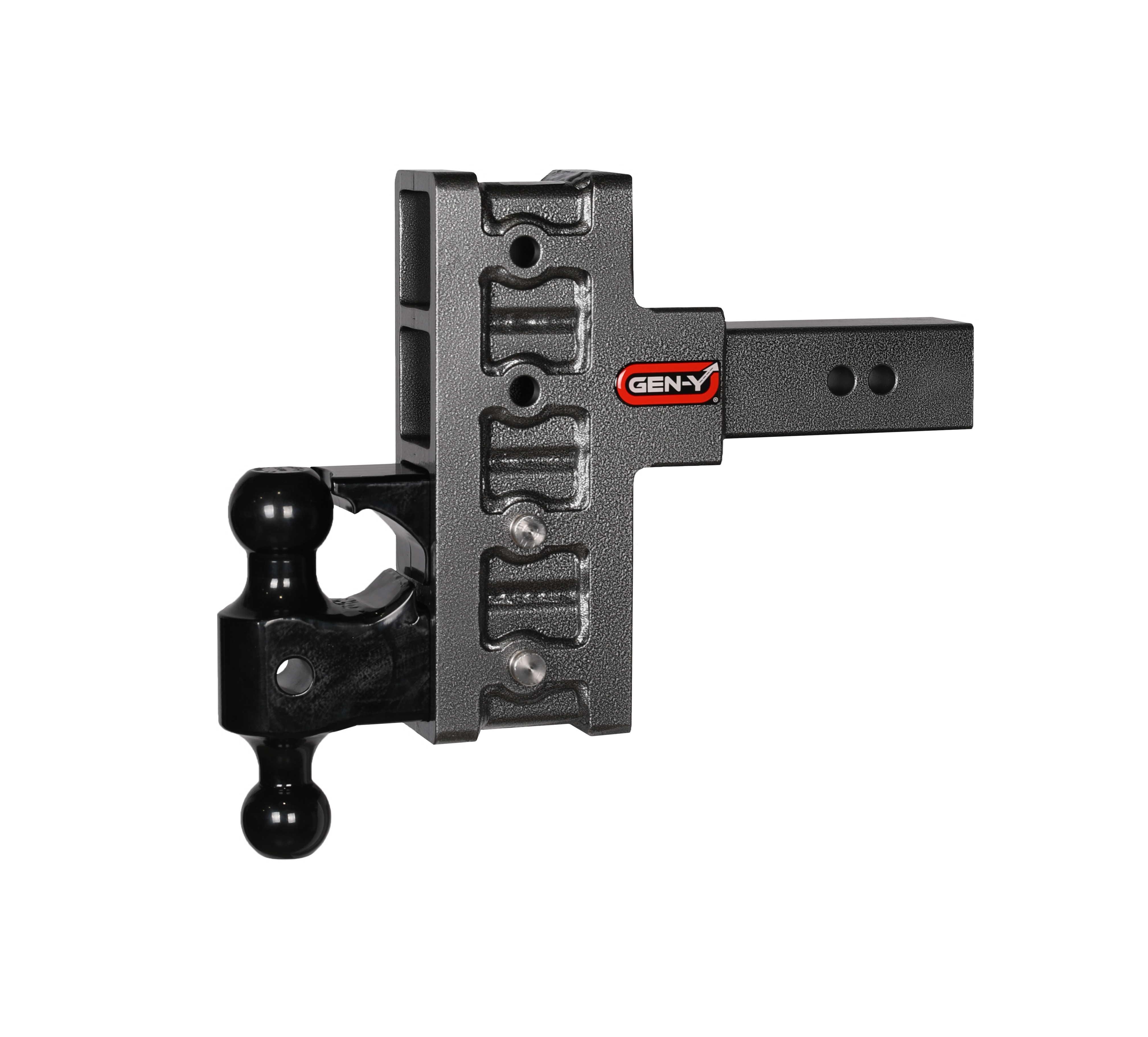 Mega-Duty 2.5" Shank 6" Offset Drop 3.5K TW 32K Hitch & GH-0161 & GH-0162 GH-1924