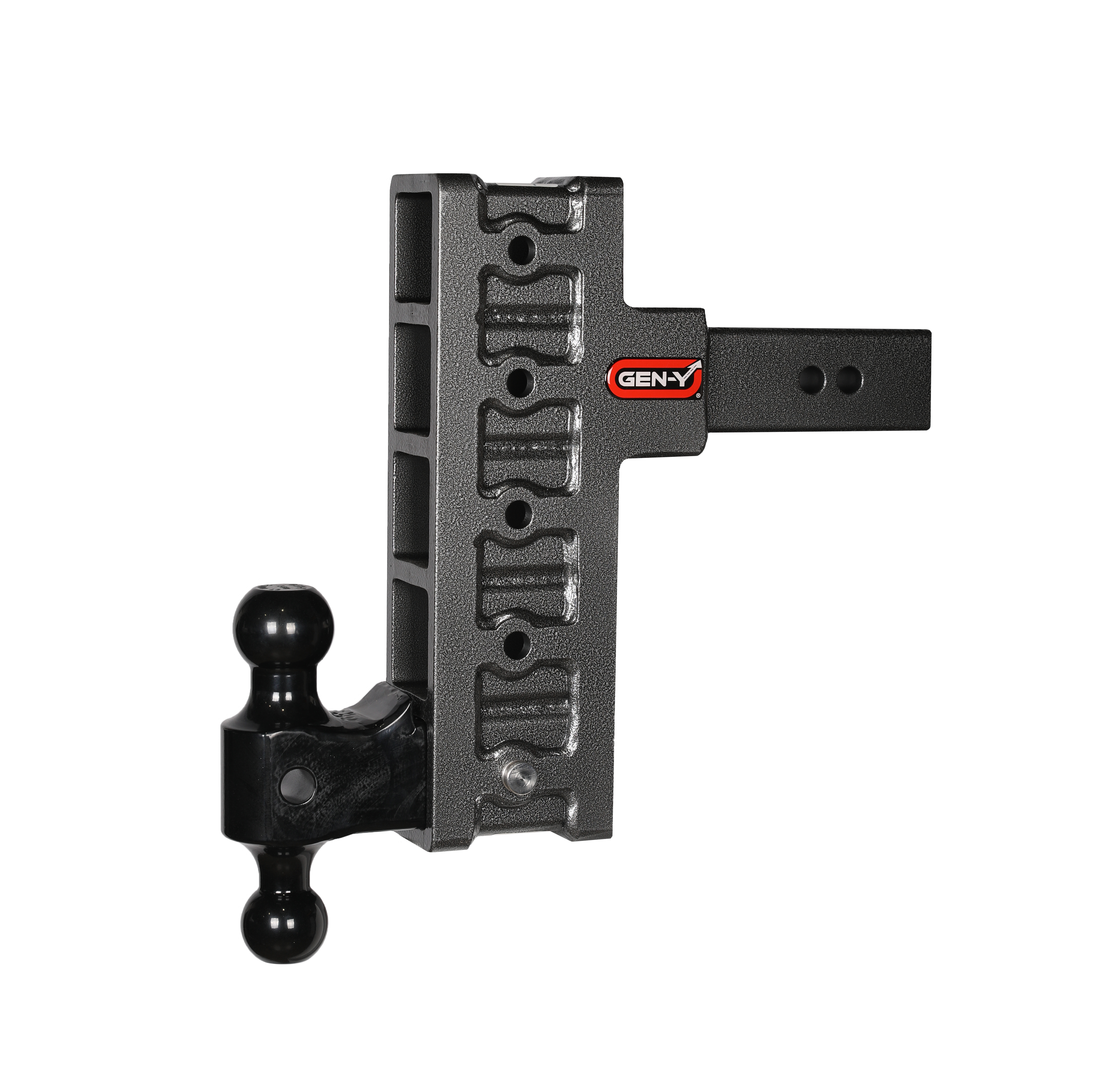 Mega-Duty 2.5" Shank 9" Offset Drop 3K TW 21K Hitch & GH-061 Dual-Ball GH-915