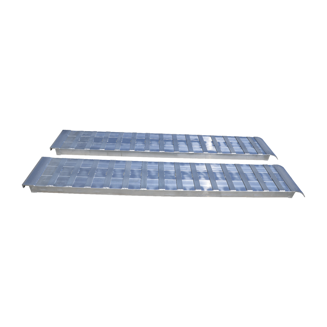 1 pair Extreme Duty 6 foot Aluminum Loading Ramps 15" x 72" 5K Capacity Per Ramp GH-17072