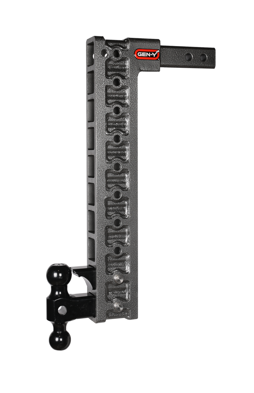 Mega-Duty 2" Shank 22.5" Drop 1.5K TW 10K Hitch & GH-031 & GH-032 & GH-0100 GH-3210