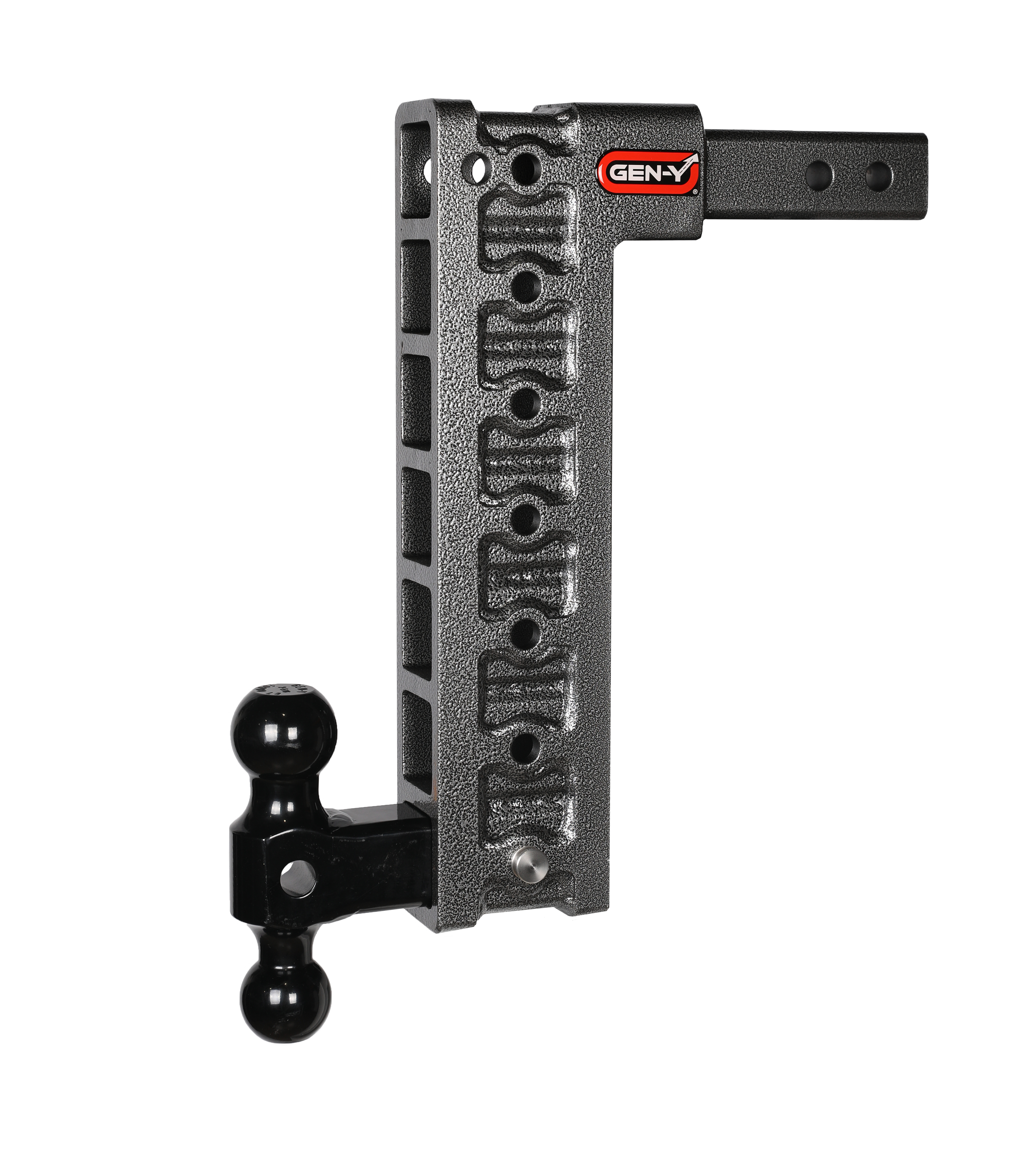 Mega-Duty 2" Shank 15" Drop 1.5K TW 10K Hitch & GH-031 Dual-Ball GH-317