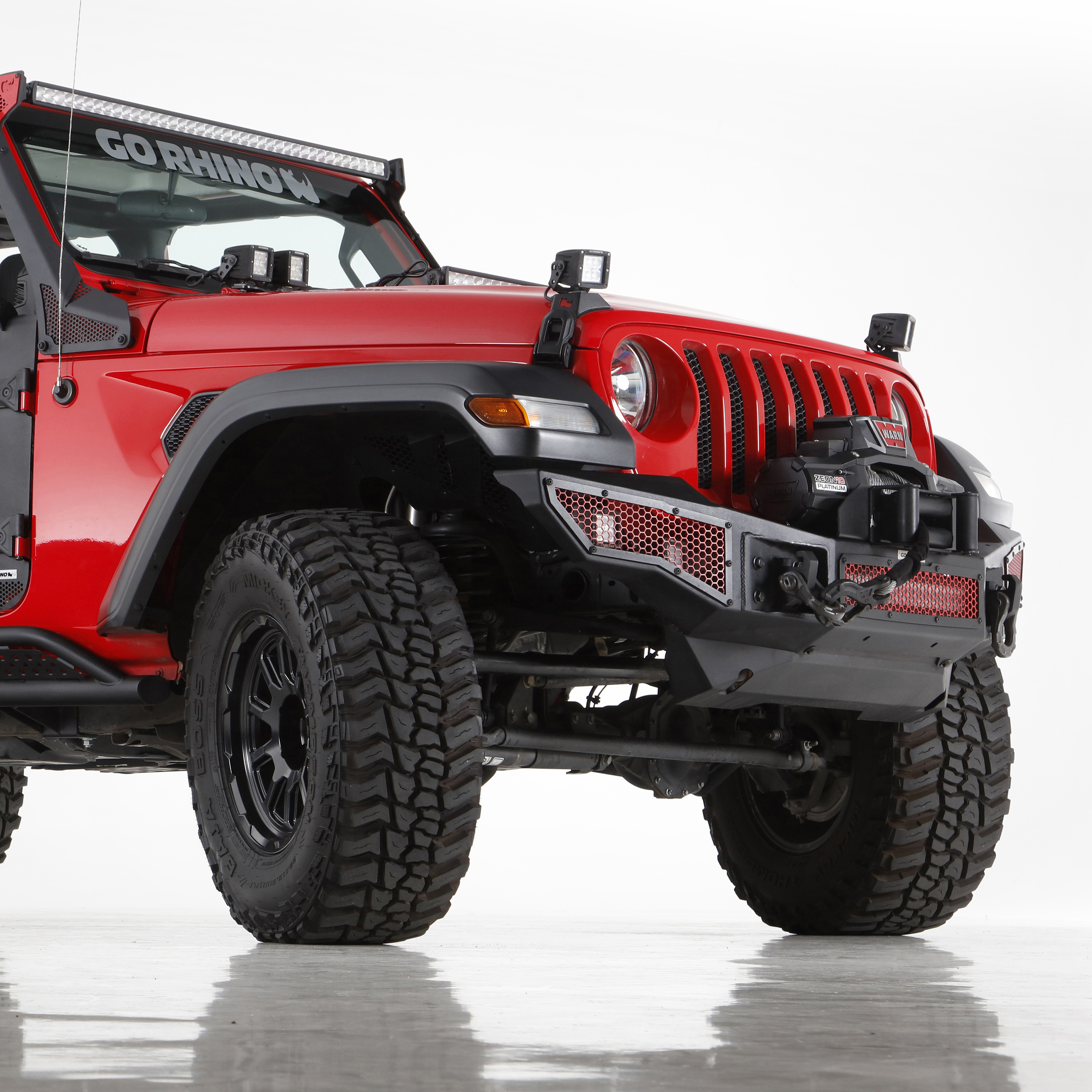 Rockline Front Bumper Skid Plate 332100T