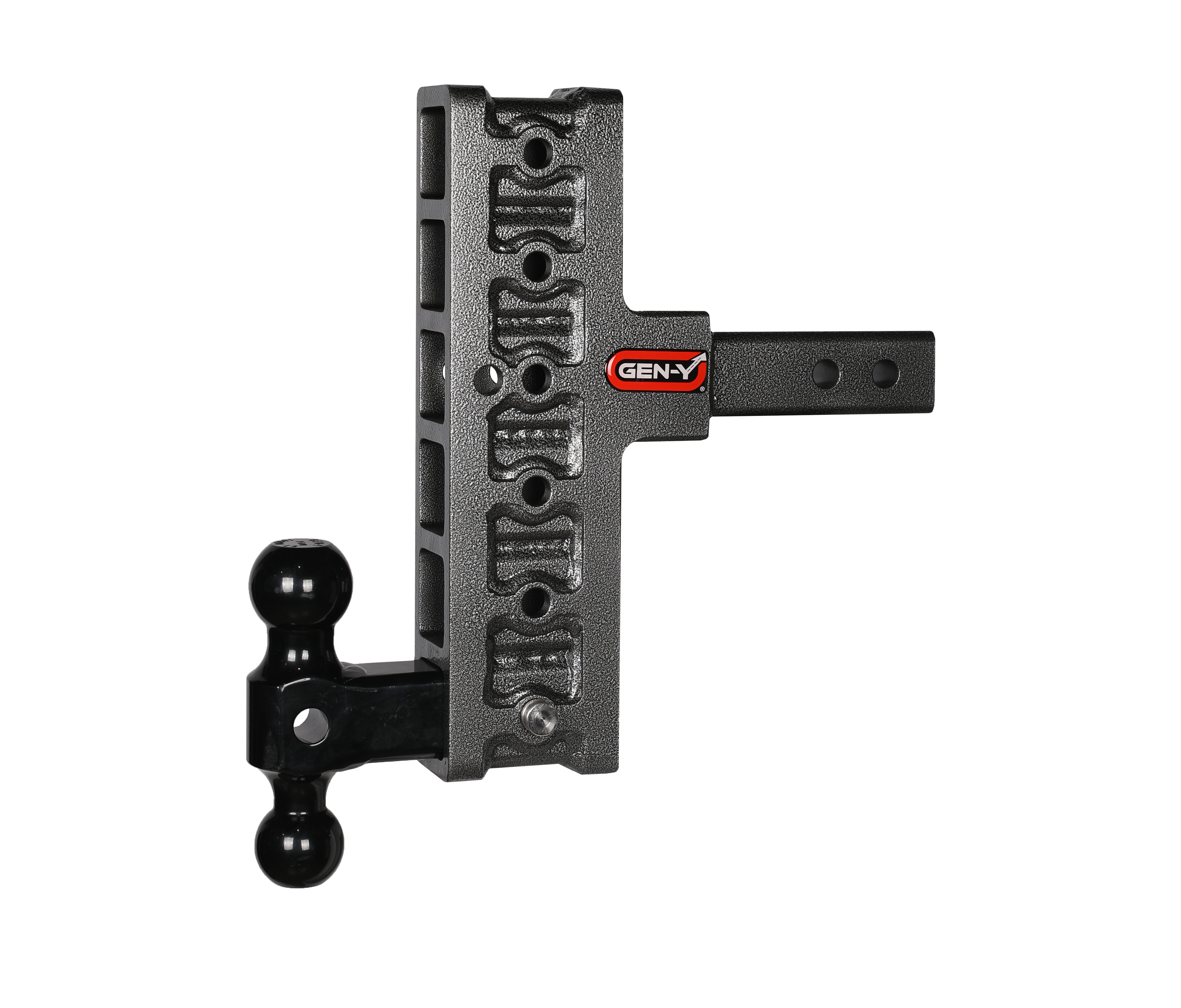 Mega-Duty 2" Shank 7.5" Offset Drop 1.5K TW 10K Hitch & GH-031 Dual-Ball GH-416