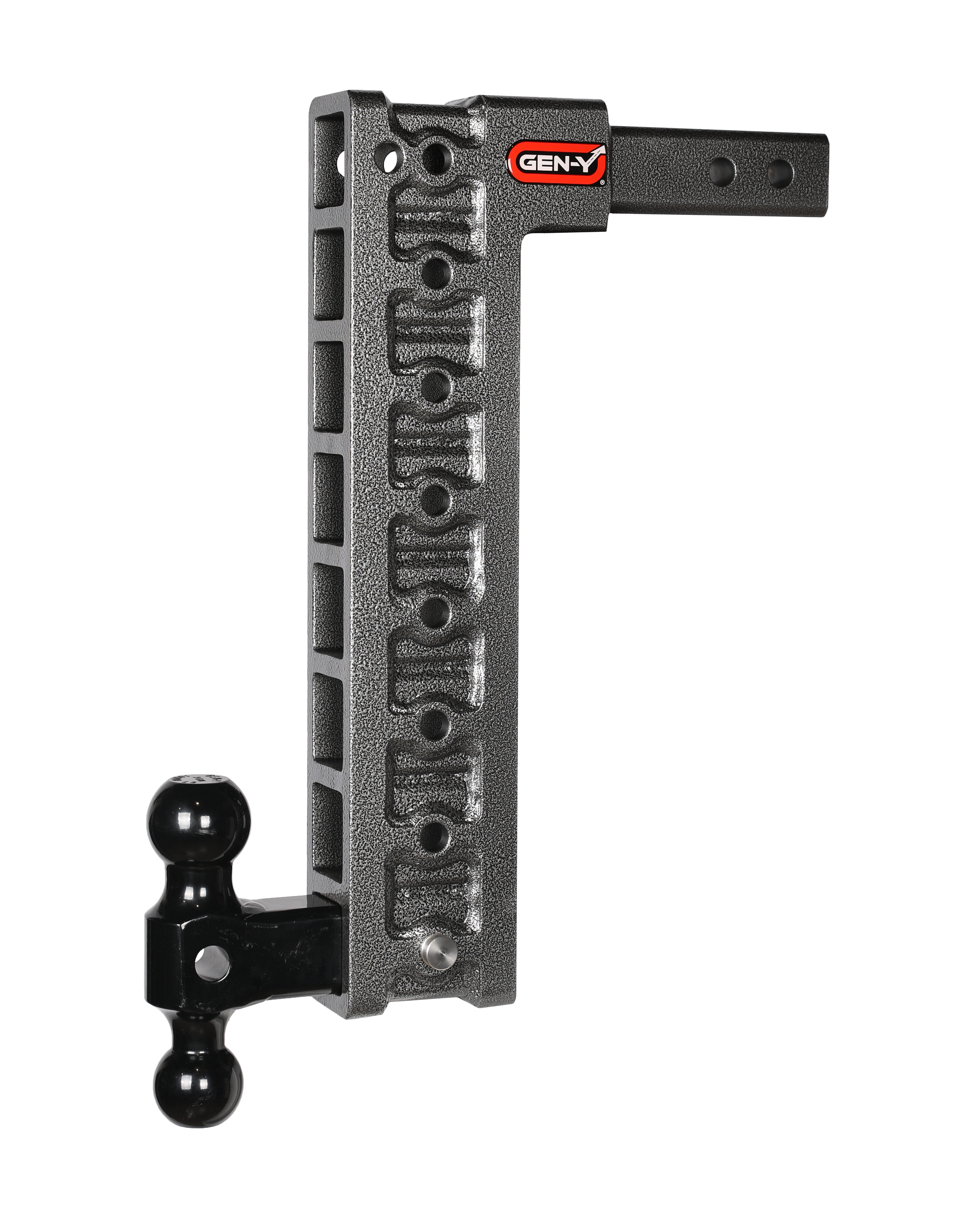 Mega-Duty 2" Shank 17.5" Drop 1.5K TW 10K Hitch & GH-031 Dual-Ball & GH-0100 GH-318