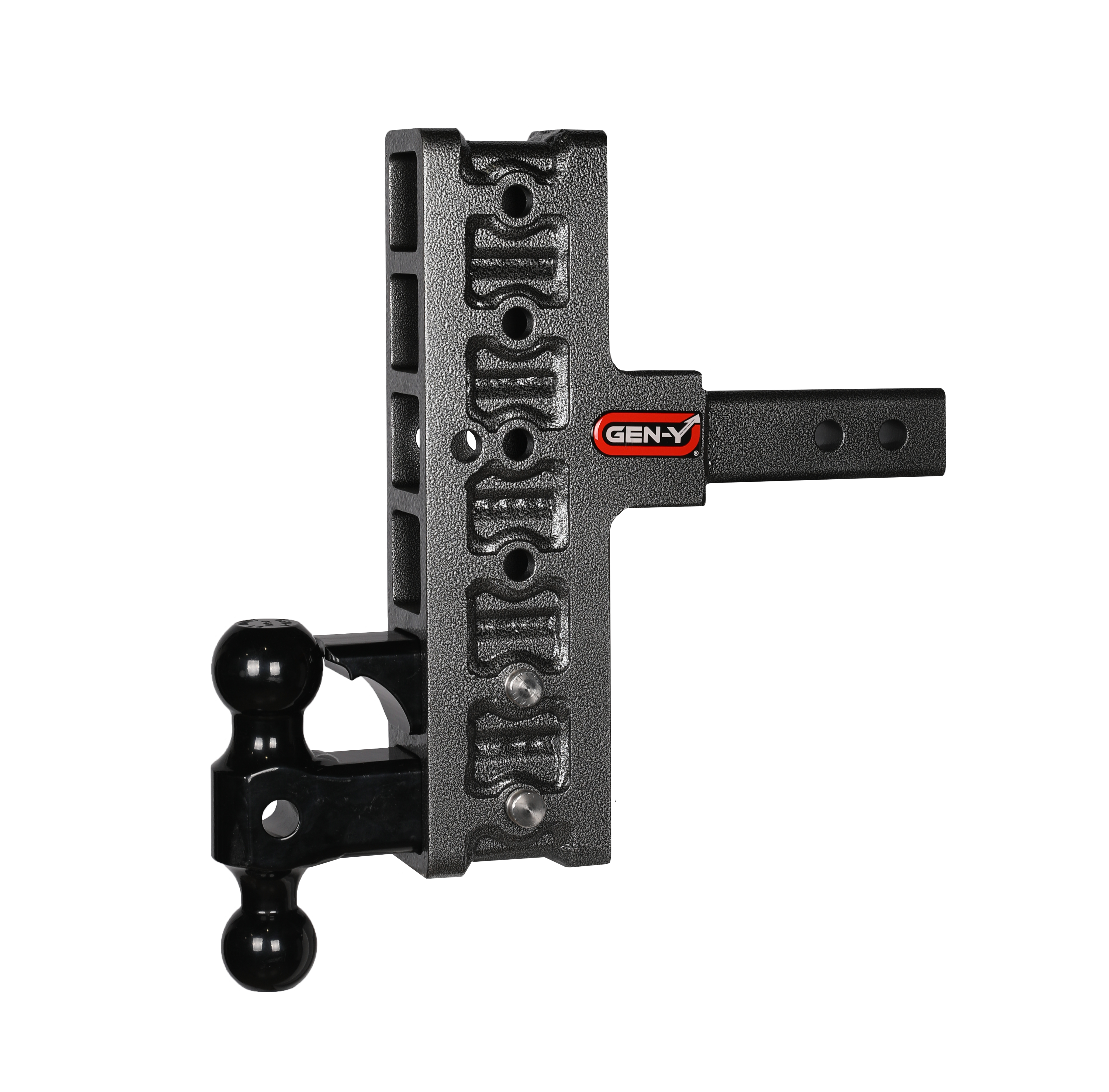 Mega-Duty 2" Shank 7.5" Offset Drop 1.5K TW 10K Hitch & GH-031 DualBall & GH-032 GH-426