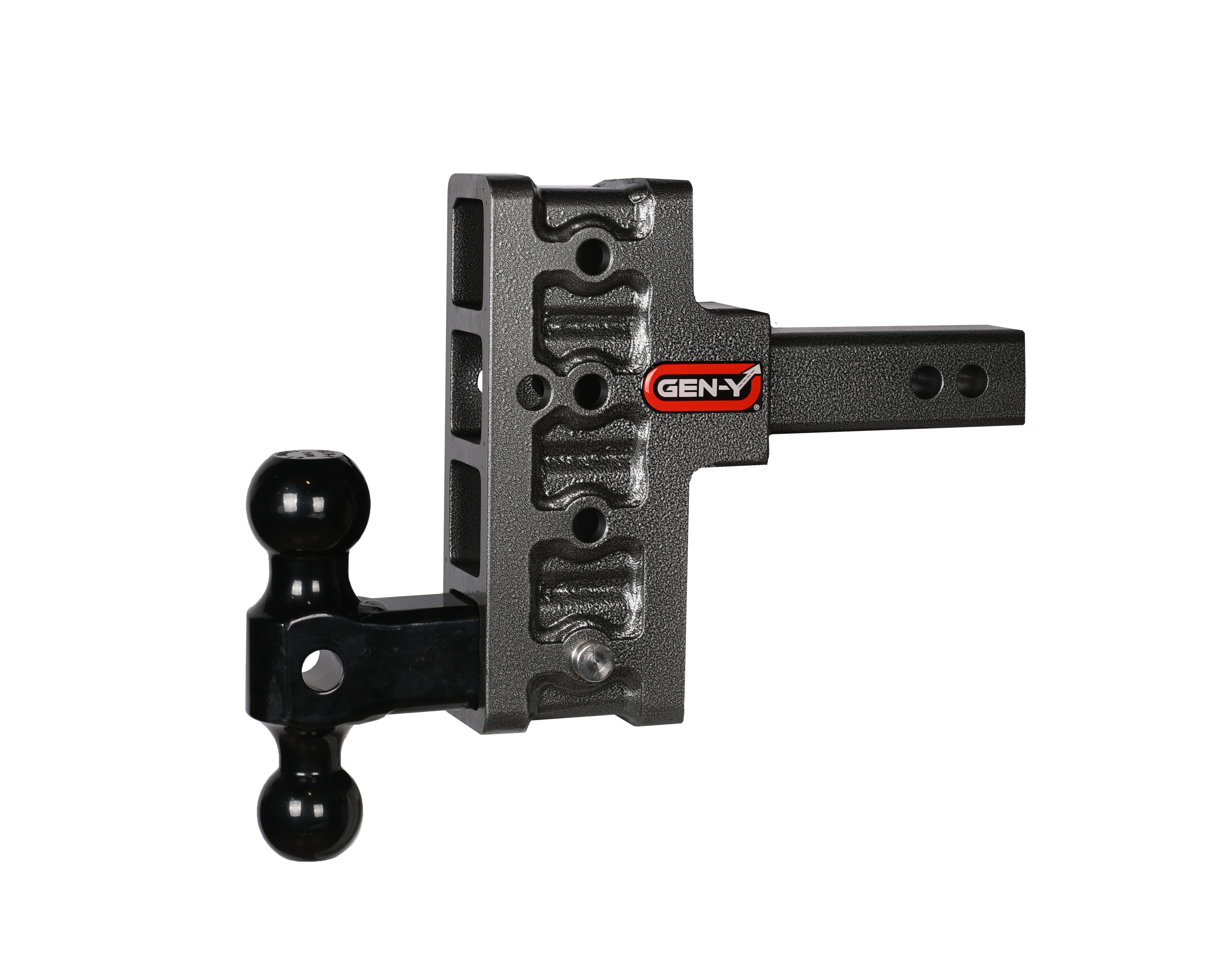 Mega-Duty 2" Shank 5" Offset Drop 1.5K TW 10K Hitch & GH-031 Dual-Ball GH-414