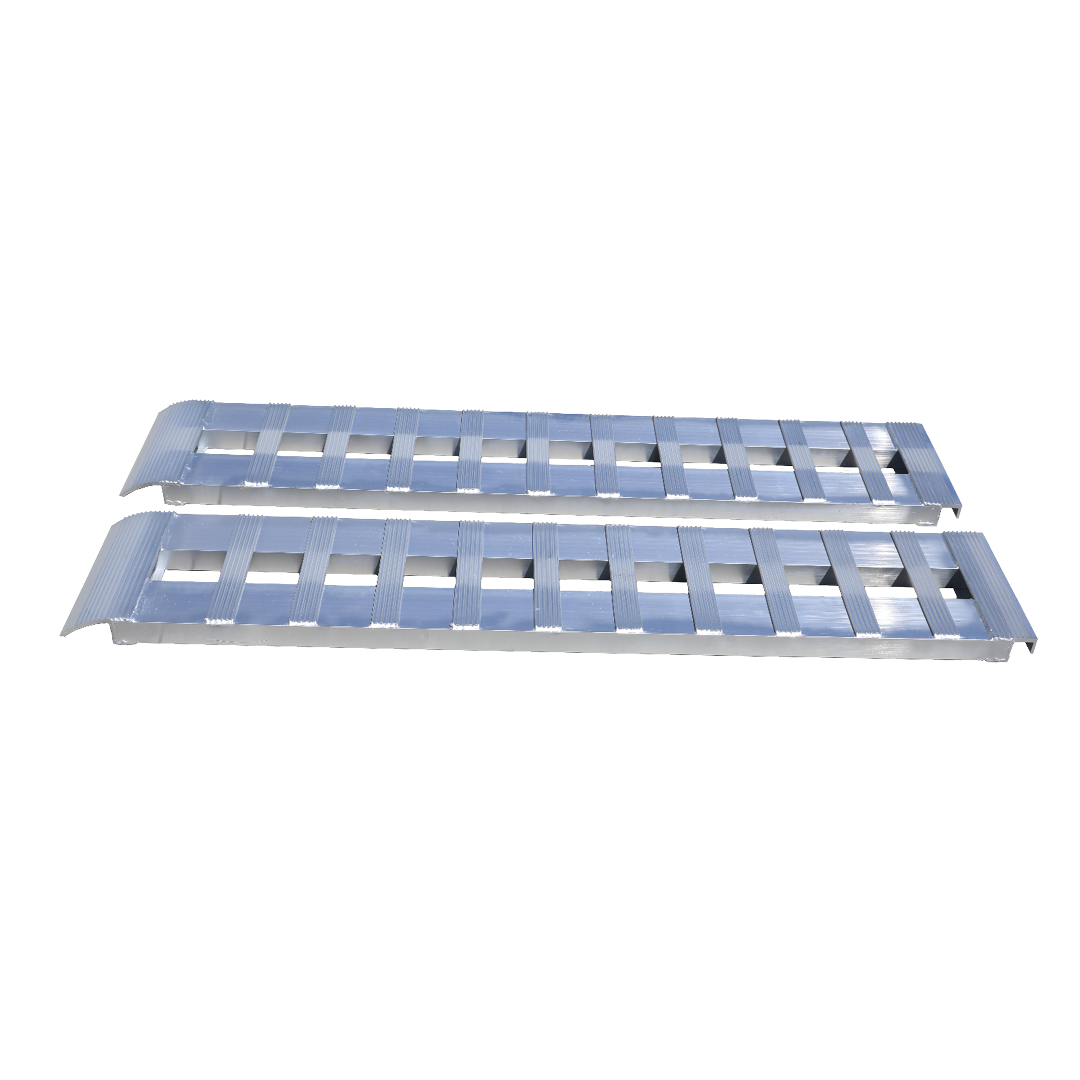 1 pair Heavy Duty 6 foot Aluminum Loading Ramps 14" x 72" 3K Capacity Per Ramp GH-16072