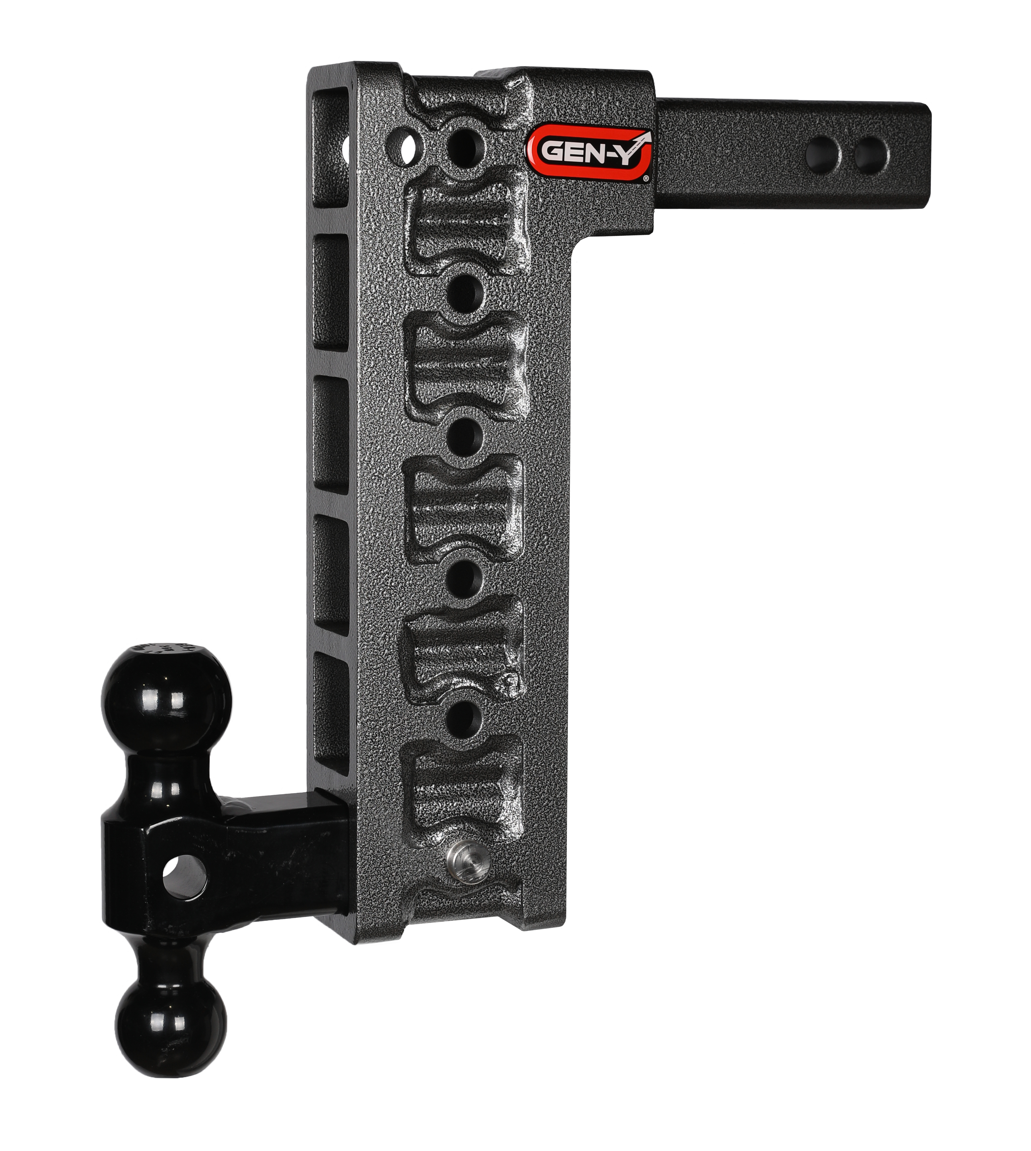 Mega-Duty 2" Shank 12.5" Drop 1.5K TW 10K Hitch & GH-031 Dual-Ball GH-316