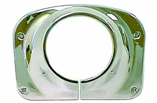 Steering Column Cover, Chrome; 76-86 Jeep CJ Models-18090.01