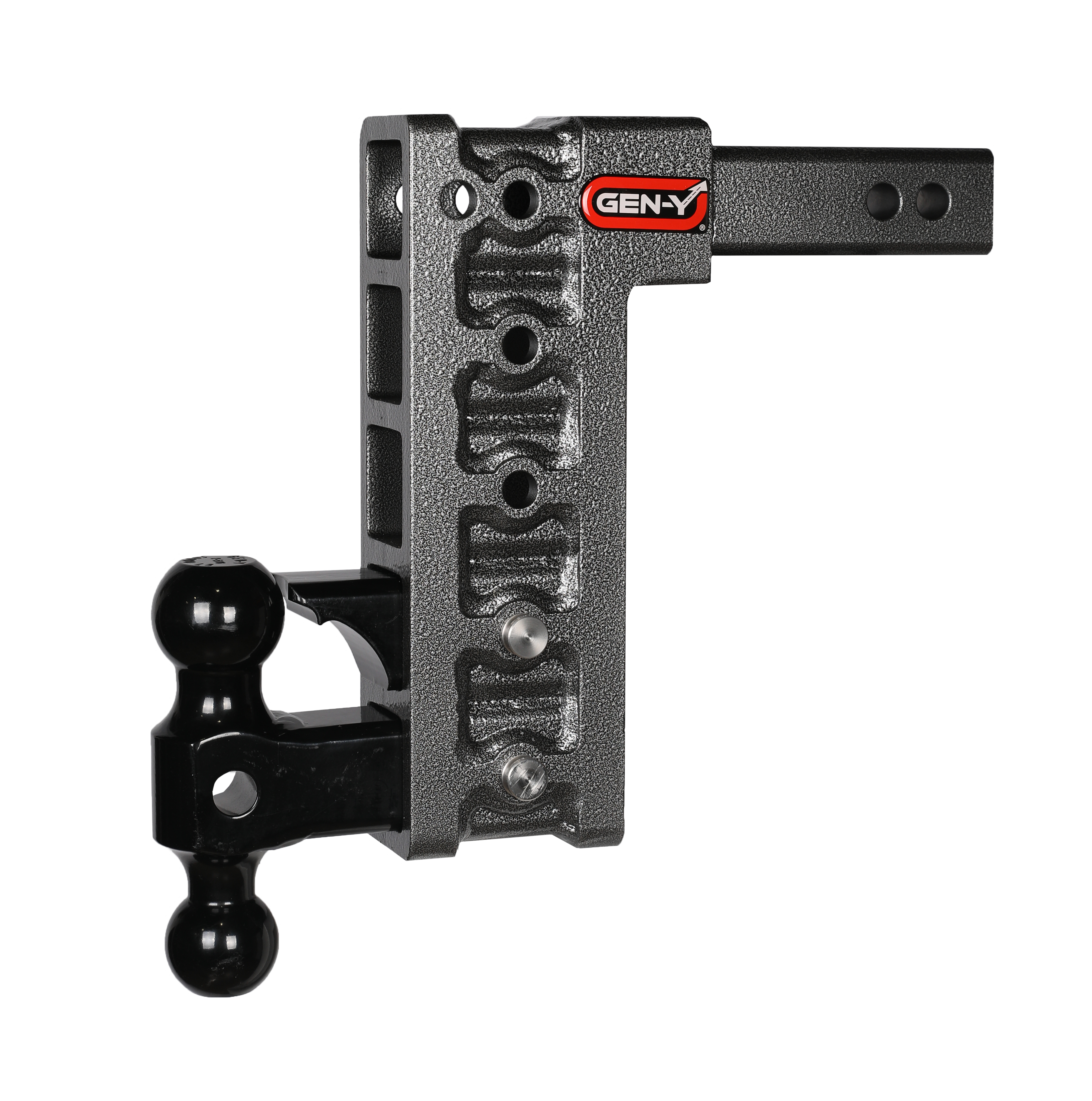 Mega-Duty 2" Shank 10" Drop 1.5K TW 10K Hitch & GH-031 Dual-Ball & GH-032 GH-325