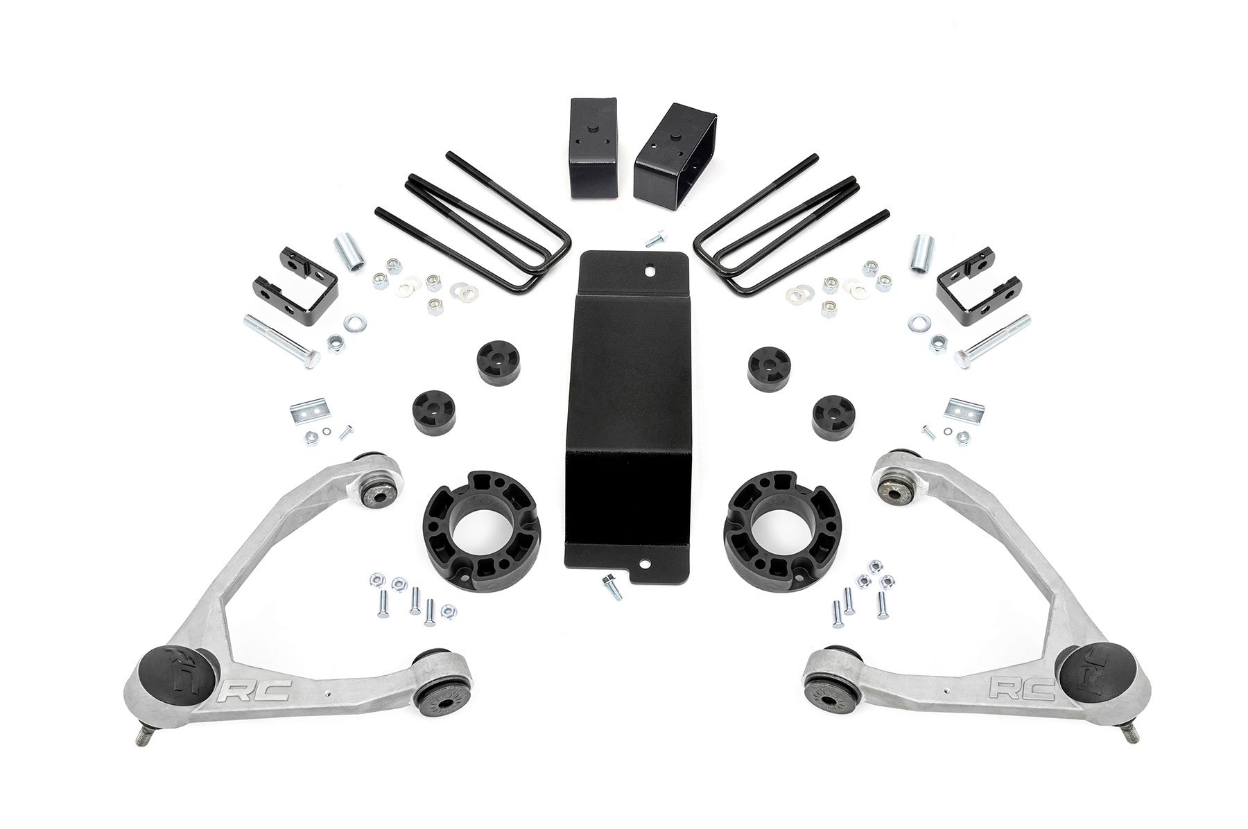 3.5in GMC Suspension Lift Kit (14-16 1500 Denali PU 4WD w/MagneRide | Steel) 18901