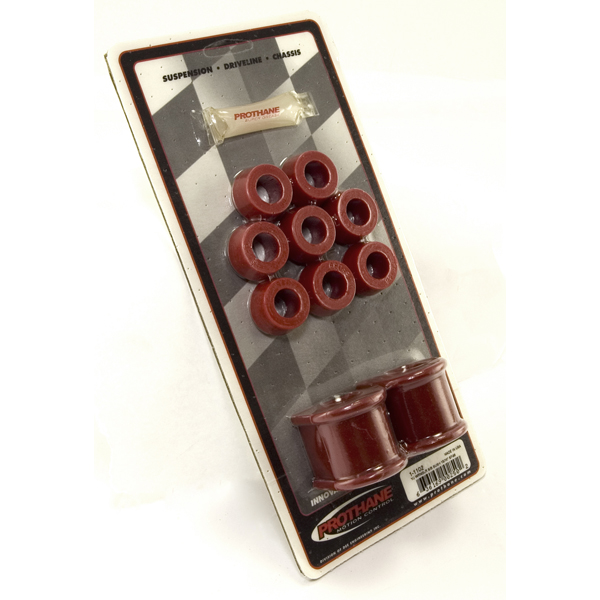 Front Swaybar Bushing Kit, Red, 15/16 Inch; 87-95 Jeep Wrangler YJ-18367.02