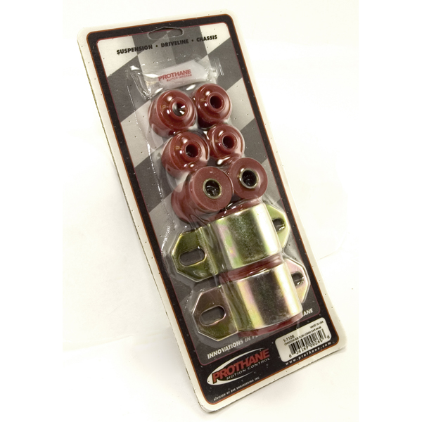Front Swaybar Bushing Kit, Red, 23mm; 84-01 Jeep Cherokee XJ-18367.06