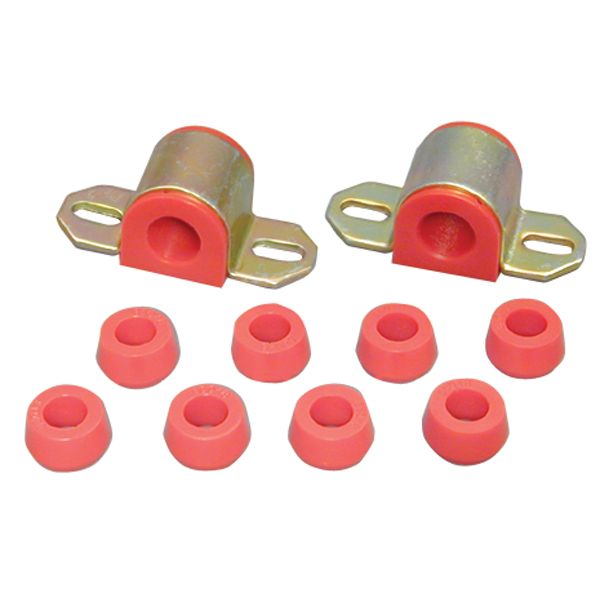 Front Swaybar Bushing Kit, Red, 7/8 Inch; 76-86 Jeep CJ Models-18367.10 Front Swaybar Bushing Kit, Red, 7/8 Inch; 76-86 Jeep CJ Models-18367.10
