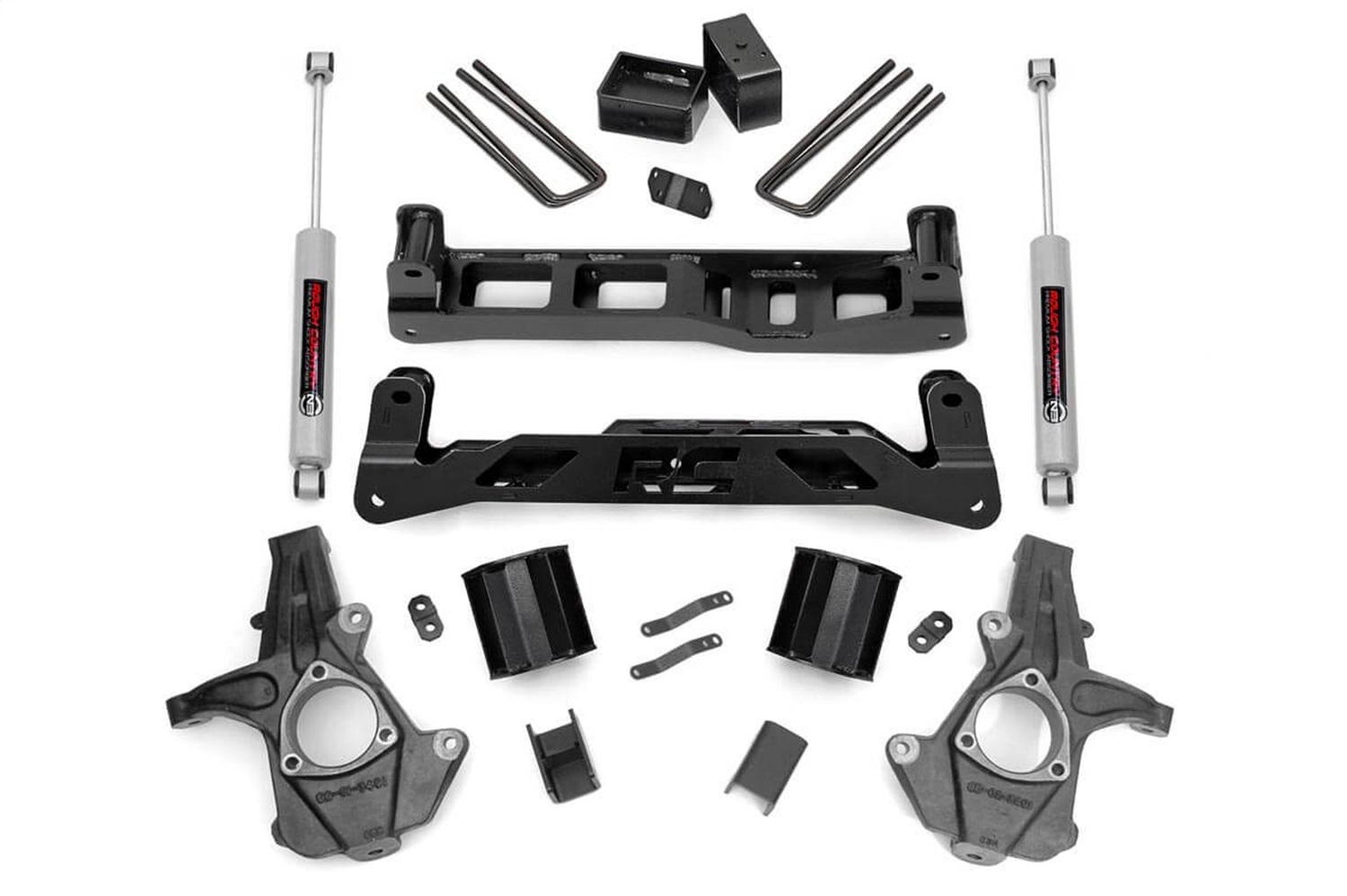 5in GM Suspension Lift Kit w/N2.0 (14-18 1500 PU 2WD | Aluminum/Stamped Steel) 24831