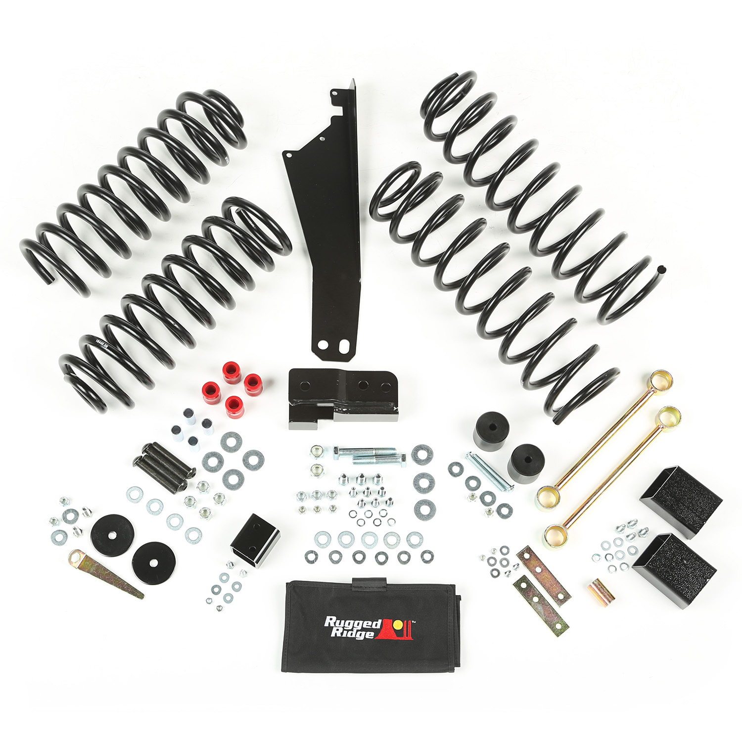 2.5 Inch Lift Kit without Shocks; 07-16 Jeep Wrangler JK-18401.50