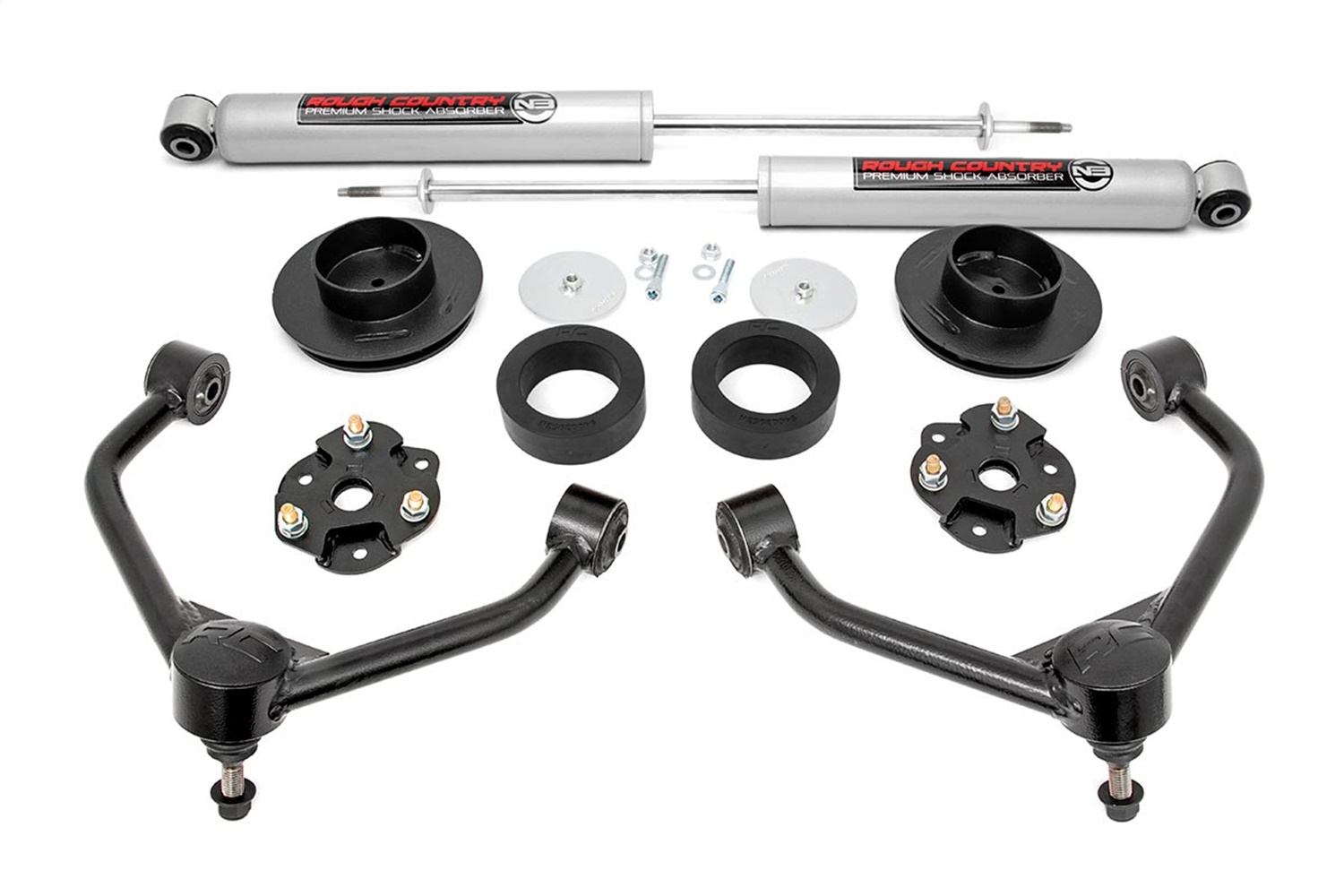 3.5-inch Bolt-On Suspension Lift Kit w/ Upper Control Arms 31230