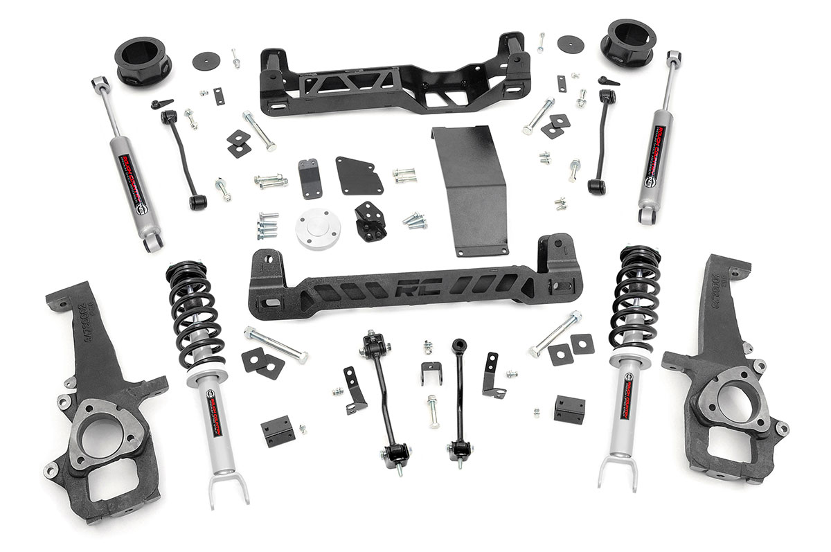 4in Dodge Suspension Lift Kit | N3 Struts & N3 Shocks (12-18 Ram 1500 4WD) 33332