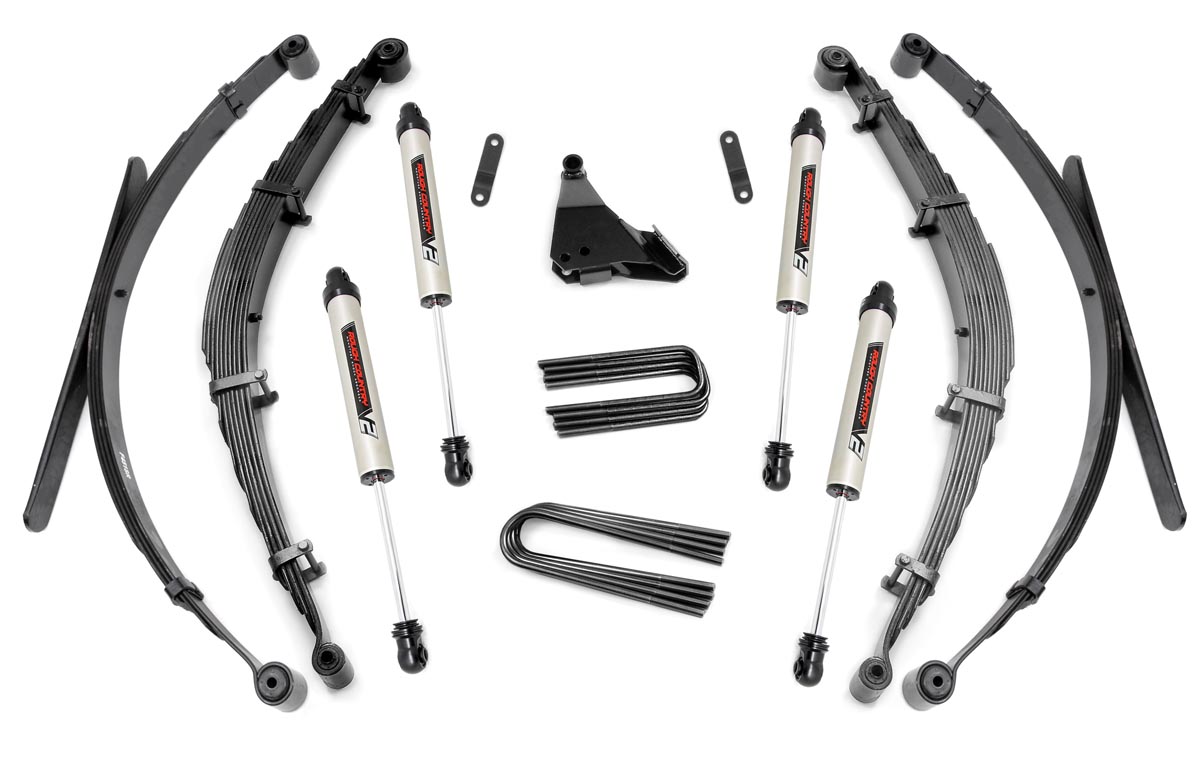 4in Ford Suspension Lift System w/ V2 Shocks 50170
