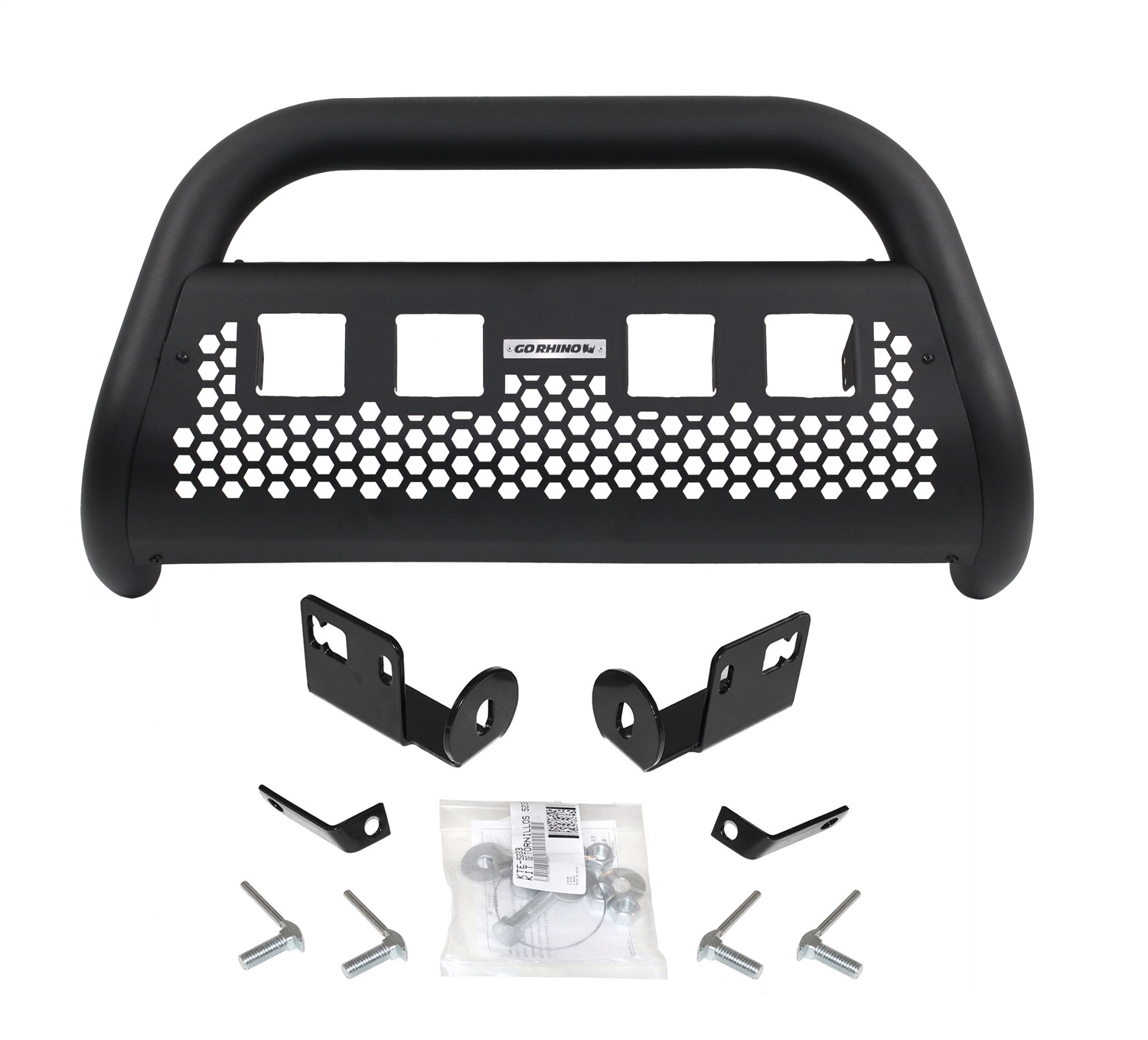 RC2 LR - 4 lights - Complete kit: Front guard + Brackets 55164T