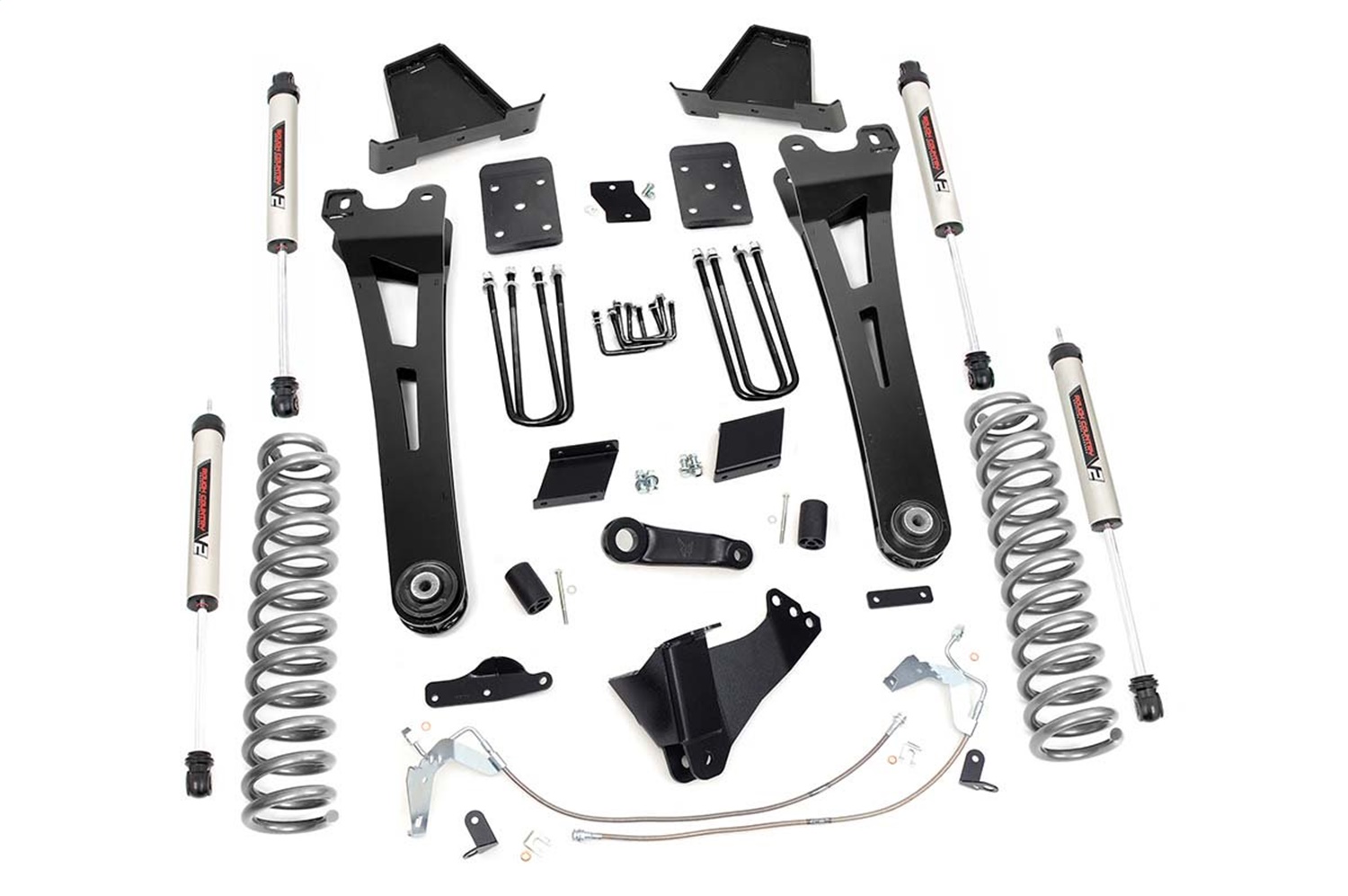 6in Ford Radius Arm Suspension Lift Kit w/ V2 Shocks (15-16 F-250) 54370