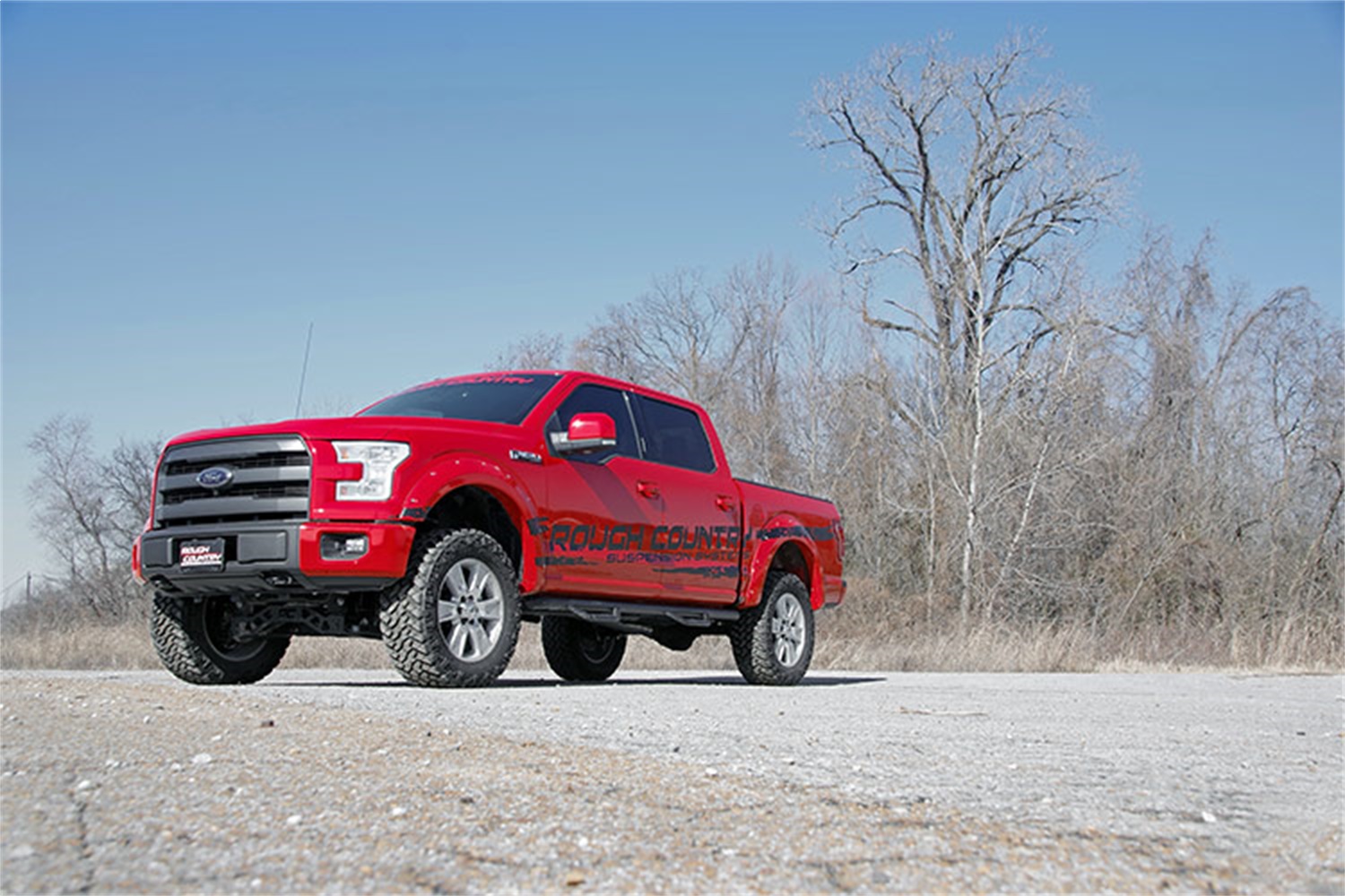 4in Ford Suspension Lift Kit | Lifted Struts (15-19 F-150 4WD) 55531