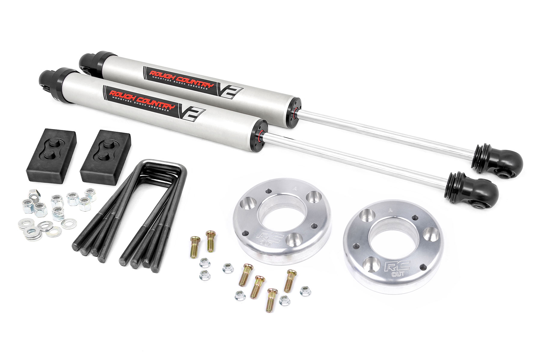 2in Ford Leveling Lift Kit w/ V2 Shocks (14-19 F-150) 56970