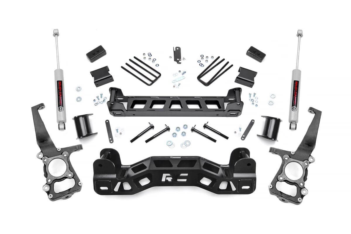4in Ford Suspension Lift Kit w/N3 Shocks (09-10 F-150) 57231