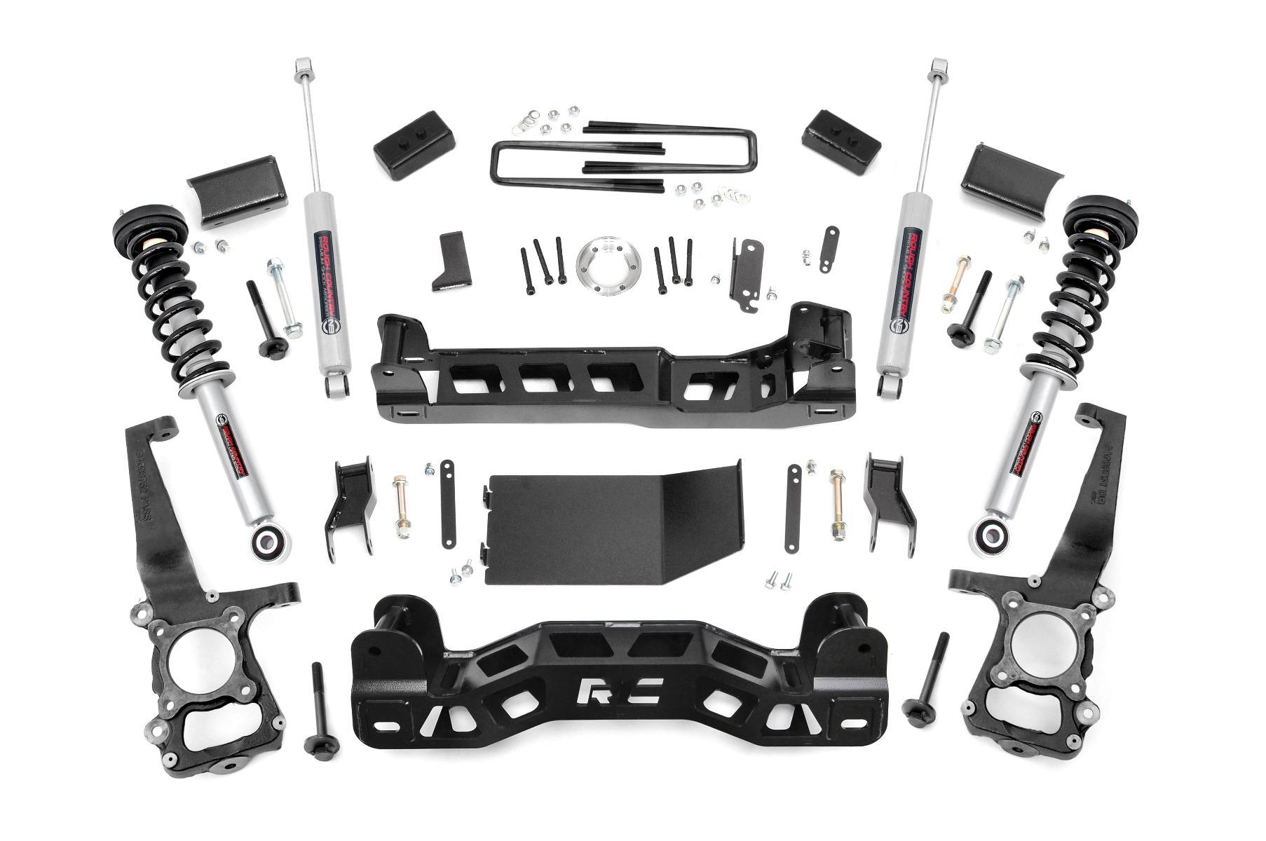 4in Ford Suspension Lift Kit | Lifted N3 Struts (2014 F-150 4WD) 57431