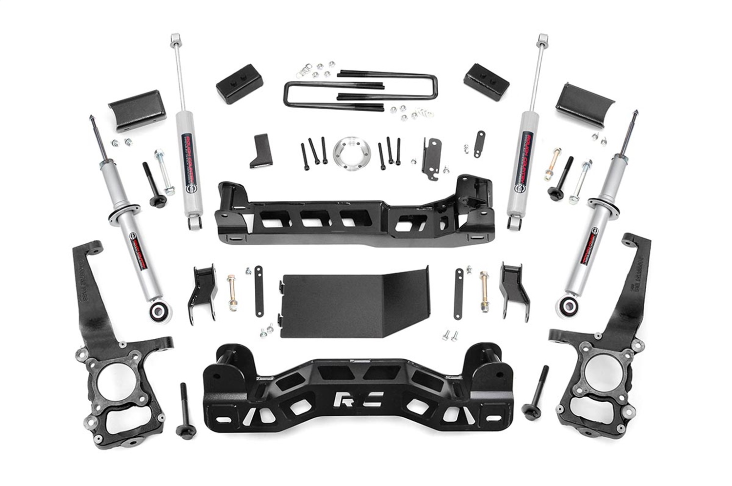 4in Ford Suspension Lift Kit | Lifted N3 Struts (11-13 F-150 4WD) 57432