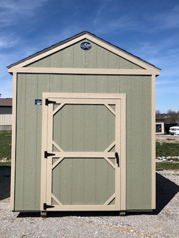 Cook Lofted Utility 8x12 Shed