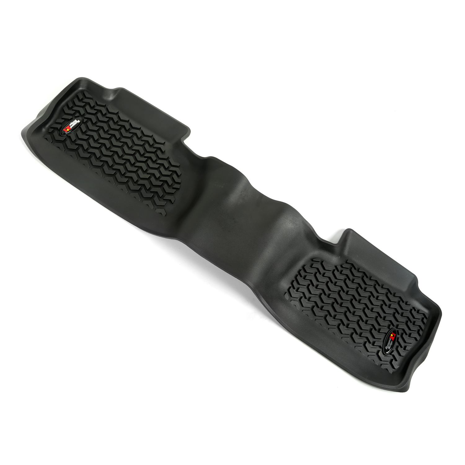 Floor Liners, Rear, Black; 14-16 GM Crew/Double Cab Pickup-82951.14