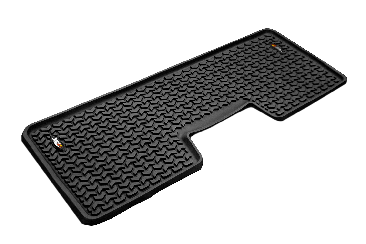 Floor Liners, Rear, Black; 09-14 Ford F-150 SuperCrew-82952.12