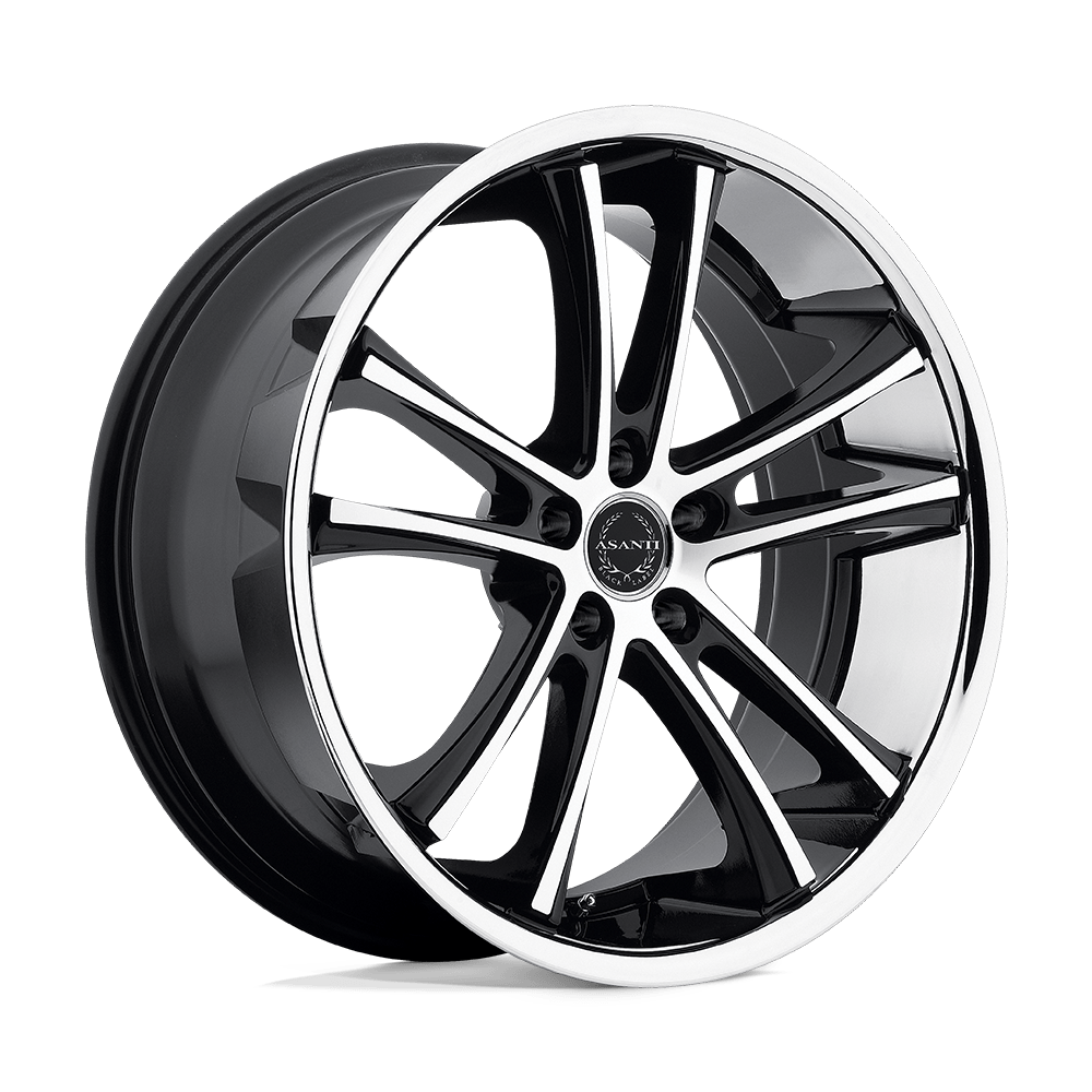Asanti Black ABL-1 PEGASI 22X9 MACHINED BLACK SS LIP 5X120 - ABL1-22905232MS Asanti Black ABL-1 PEGASI 22X9 MACHINED BLACK SS LIP 5X120 - ABL1-22905232MS