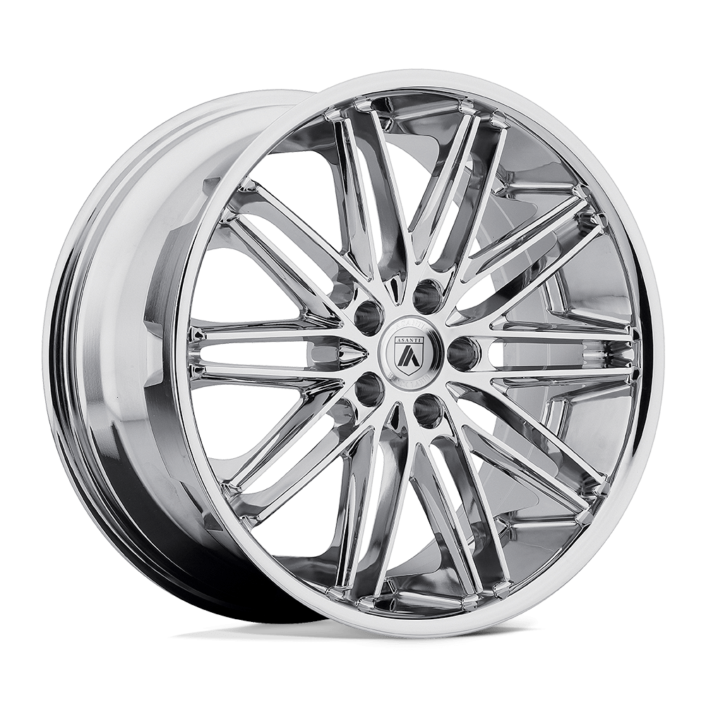 Asanti Black ABL-10 POLLUX 22X9 CHROME 5X4.5 - ABL10-22901235CH
