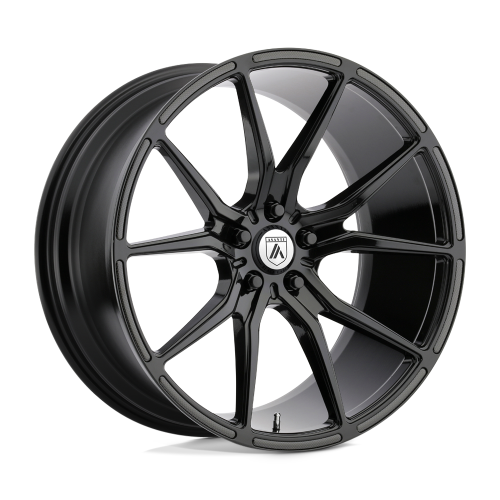 Asanti Black ABL-13 VEGA 22X10.5 GLOSS BLACK 5X5.0 - ABL13-22055028BK
