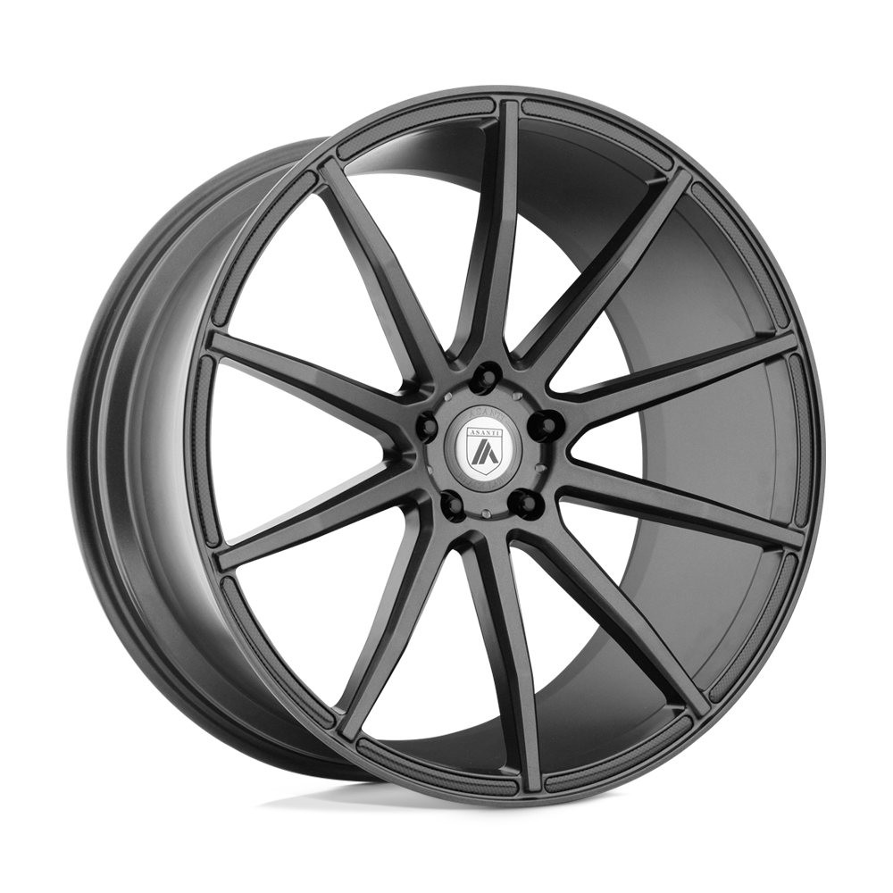 Asanti Black ABL-20 ARIES 20X8.5 MATTE GRAPHITE BLANK - ABL20-20850038MG Asanti Black ABL-20 ARIES 20X8.5 MATTE GRAPHITE BLANK - ABL20-20850038MG